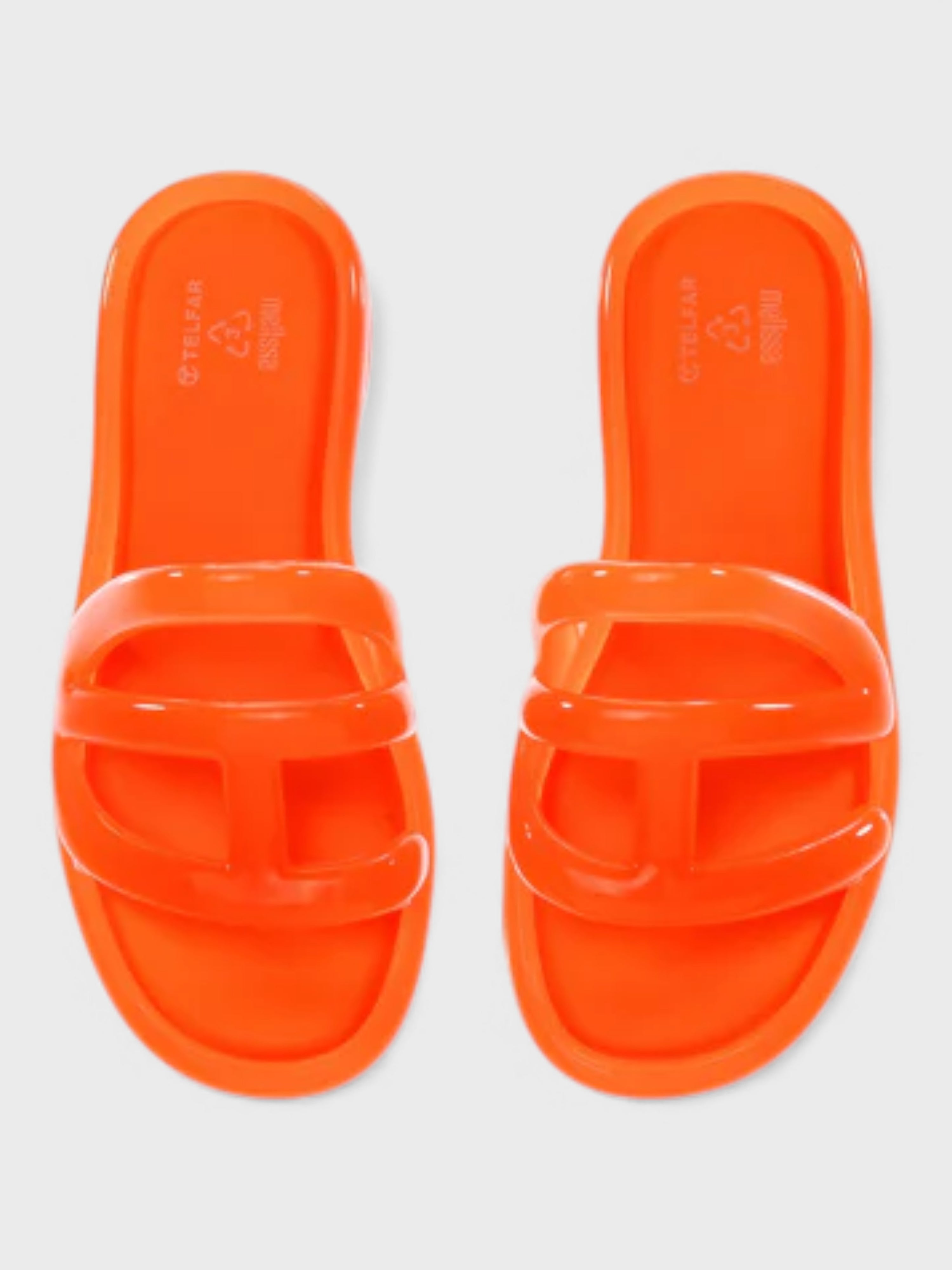 Telfar x Melissa Jelly Slide Orange