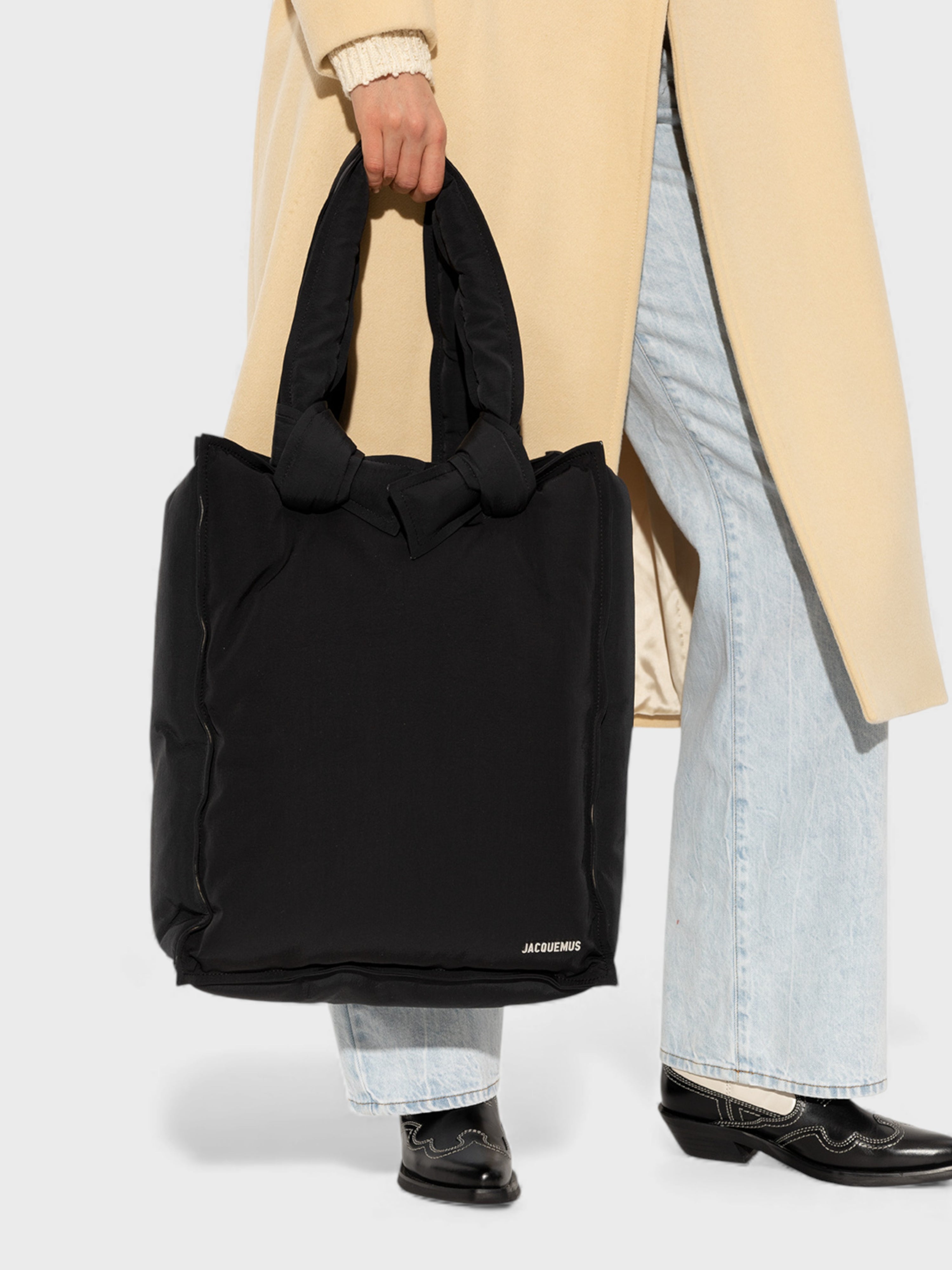 Jacquemus Le Cuscinu Shopper Bag Black