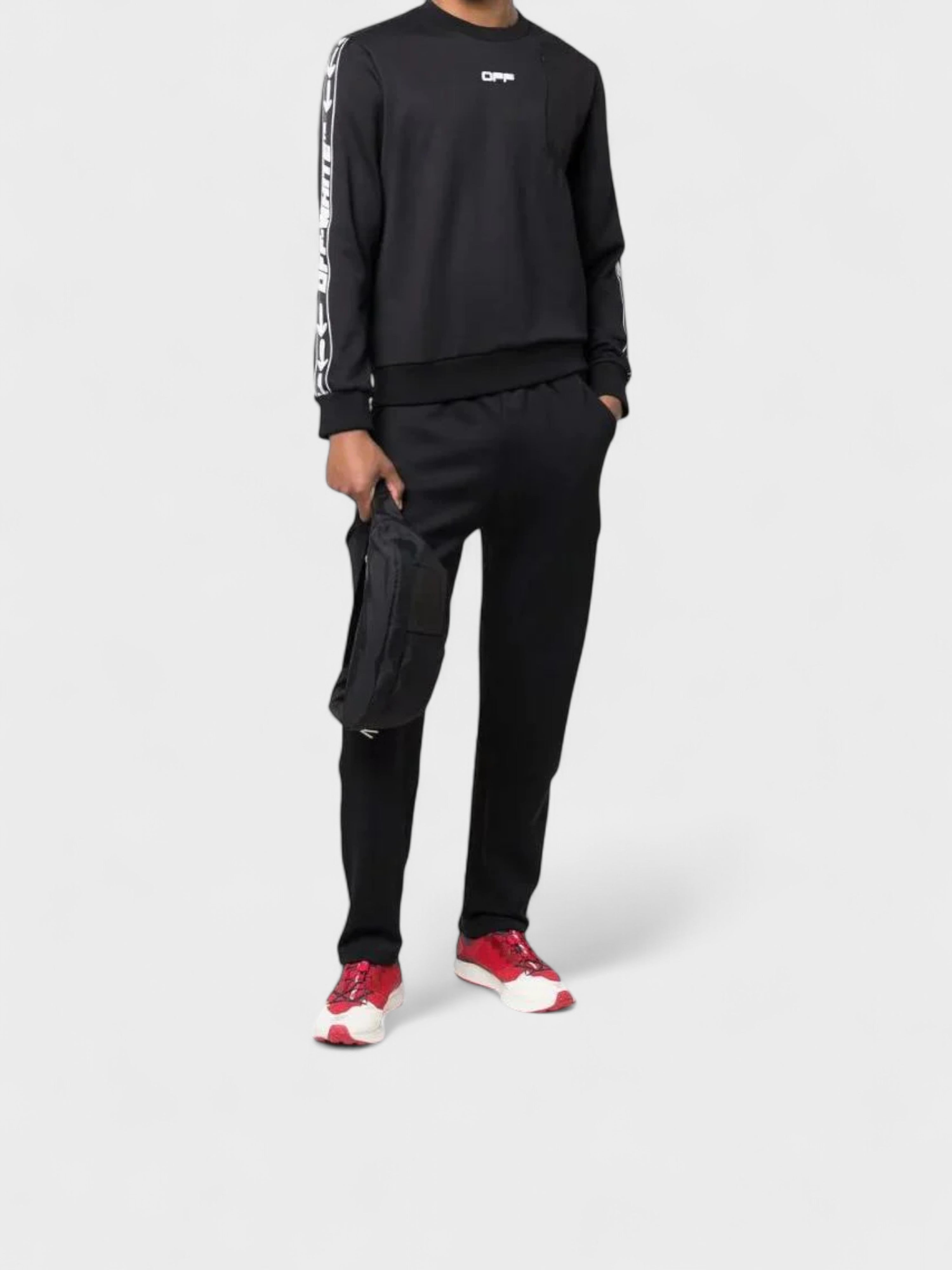 Off-White Logoband Sport Sweatpants Black