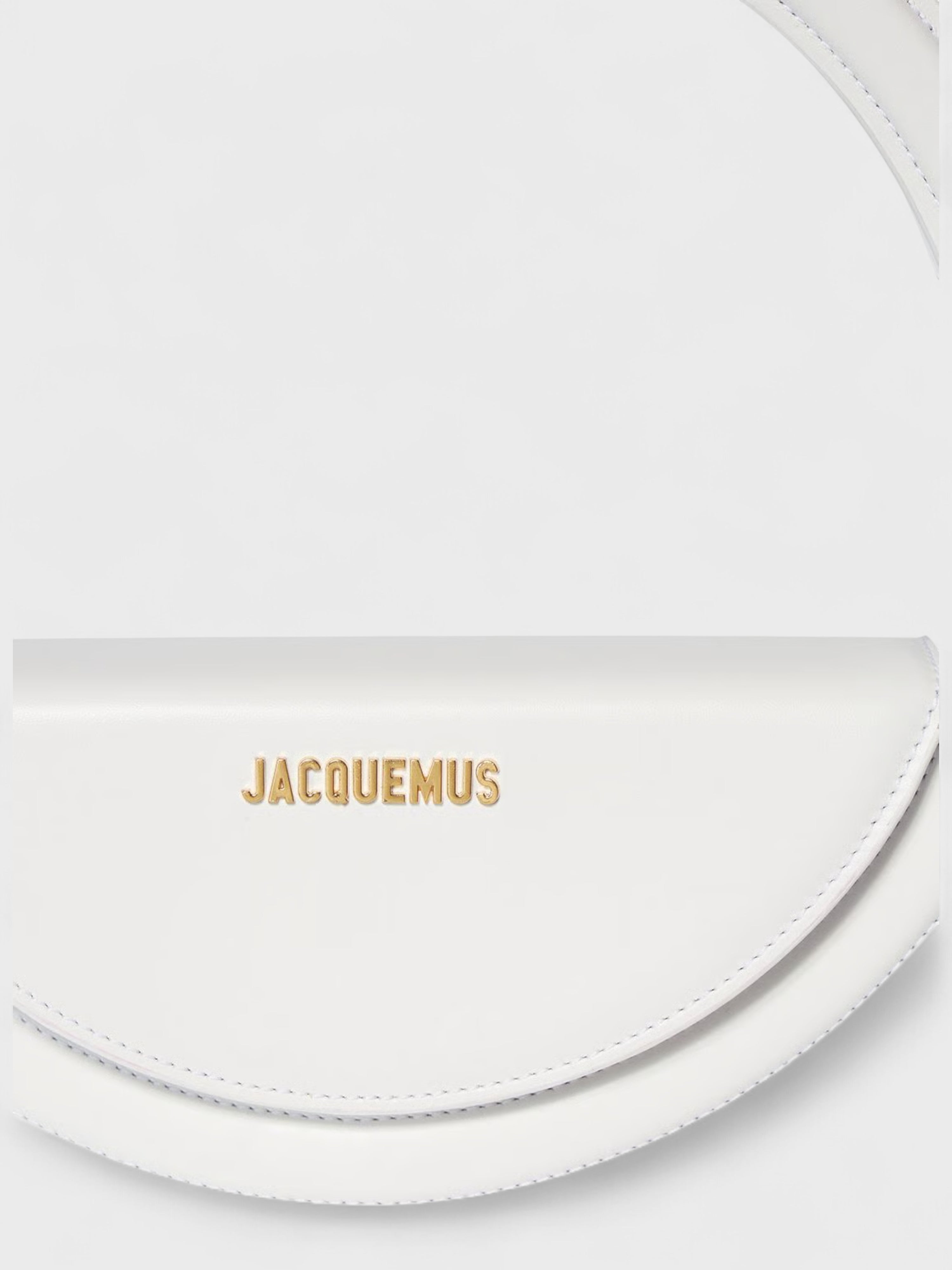 Jacquemus Le Sac Rond White