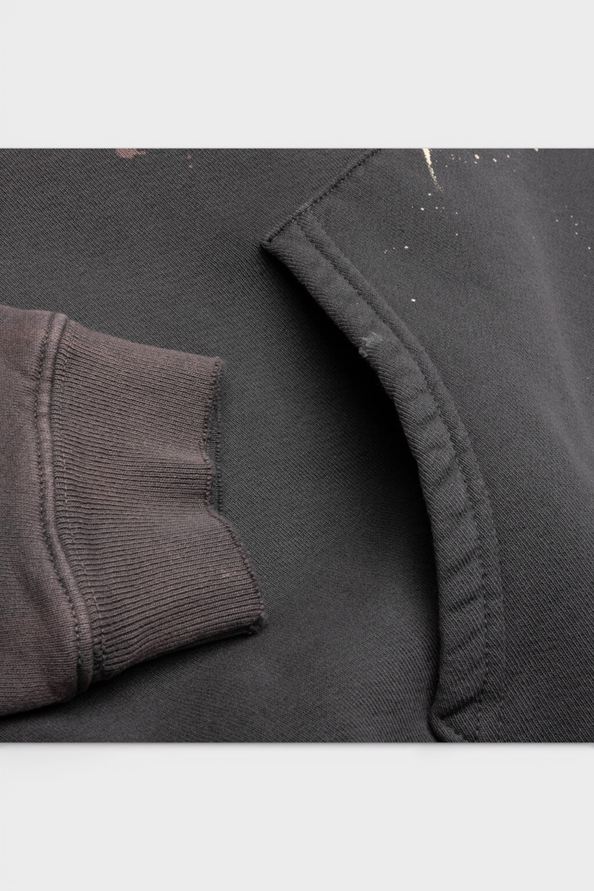 90's Recycle Hoodie Washed Black