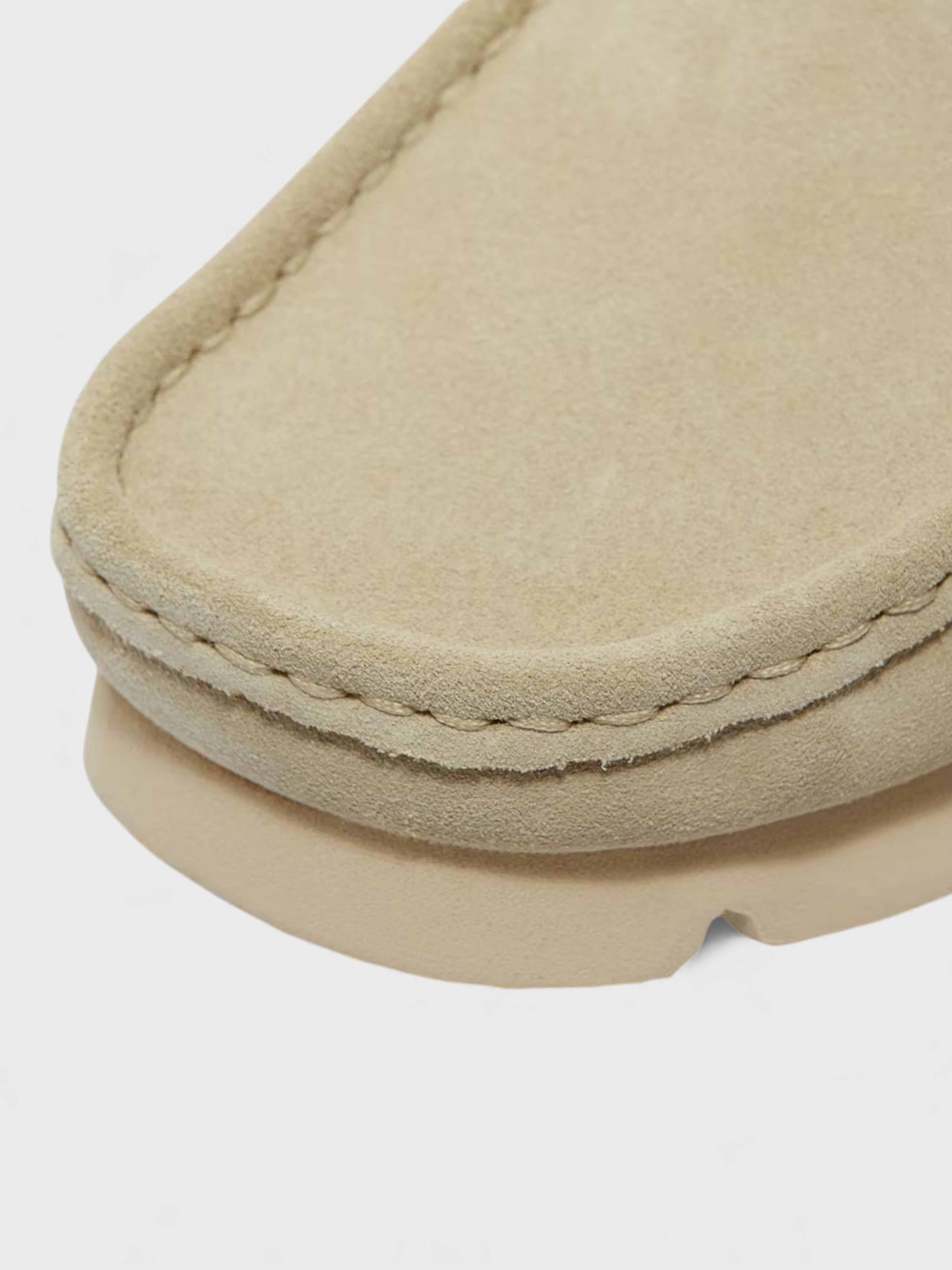 Clarks X Needles Wallabee Strap Maple Suede