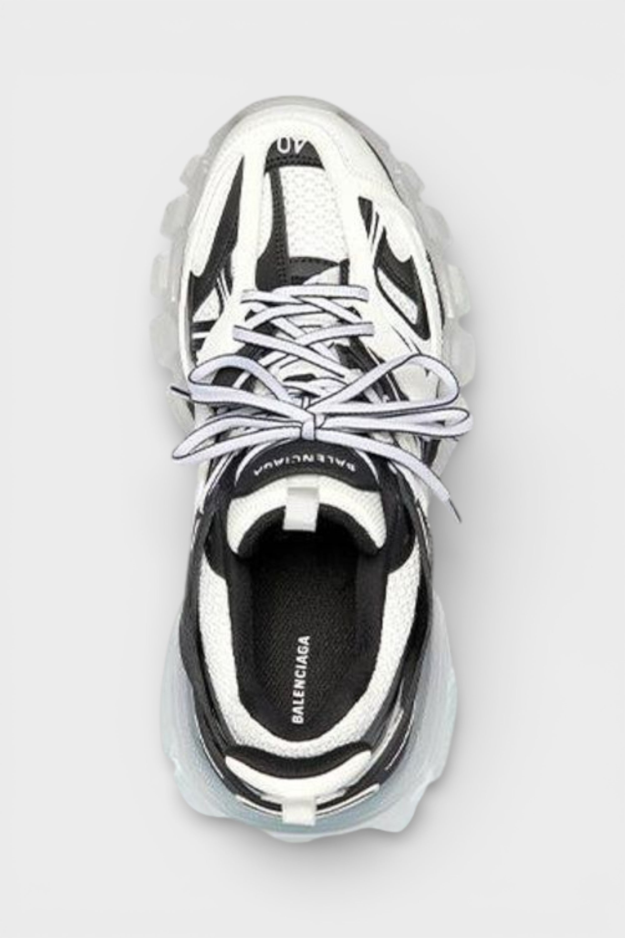 Balenciaga Track Sneaker Clear Sole White