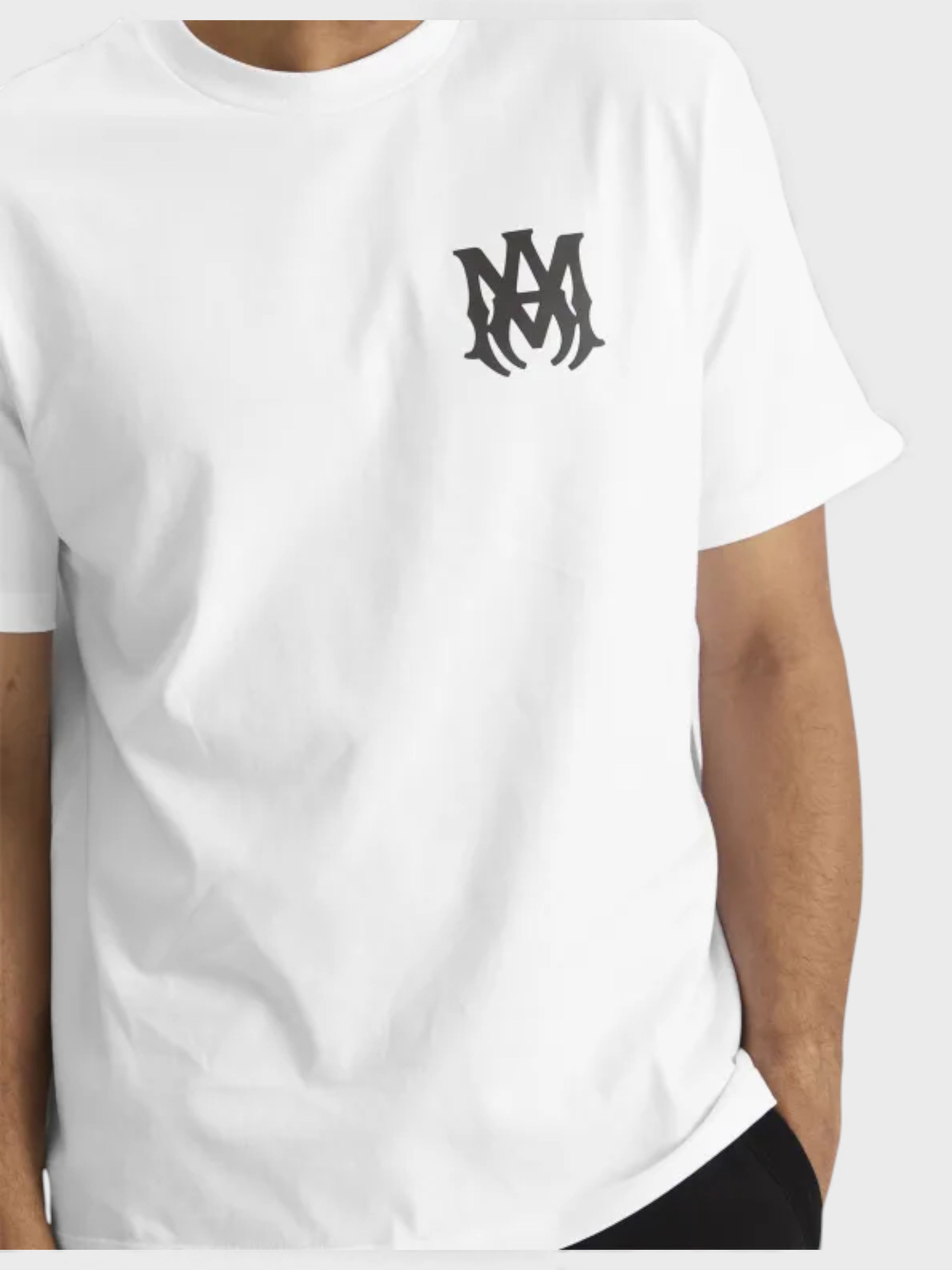Amiri MA Core Logo Tee White