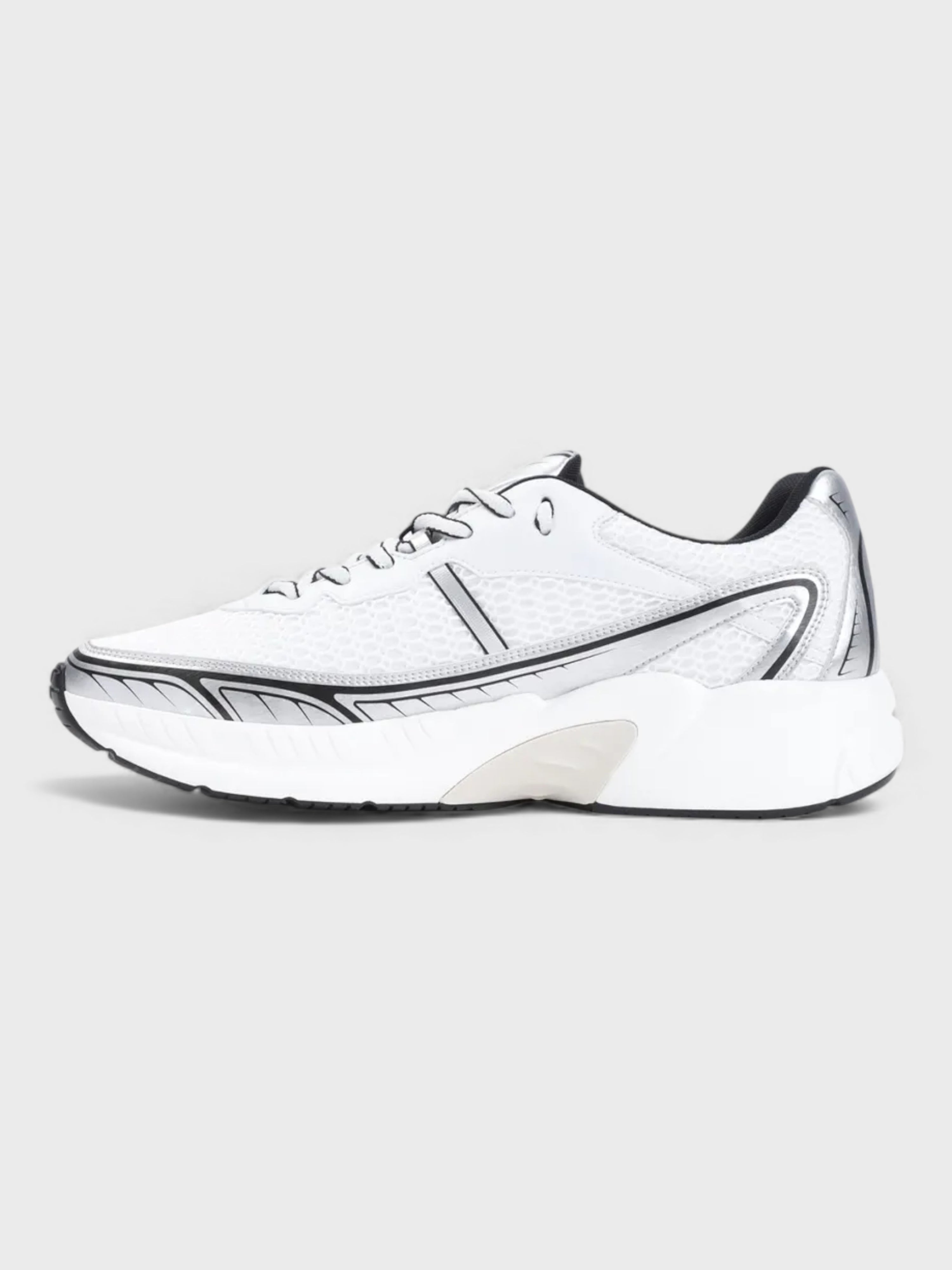 Givenchy NFNTY-52 Runners White Silver Sneakers