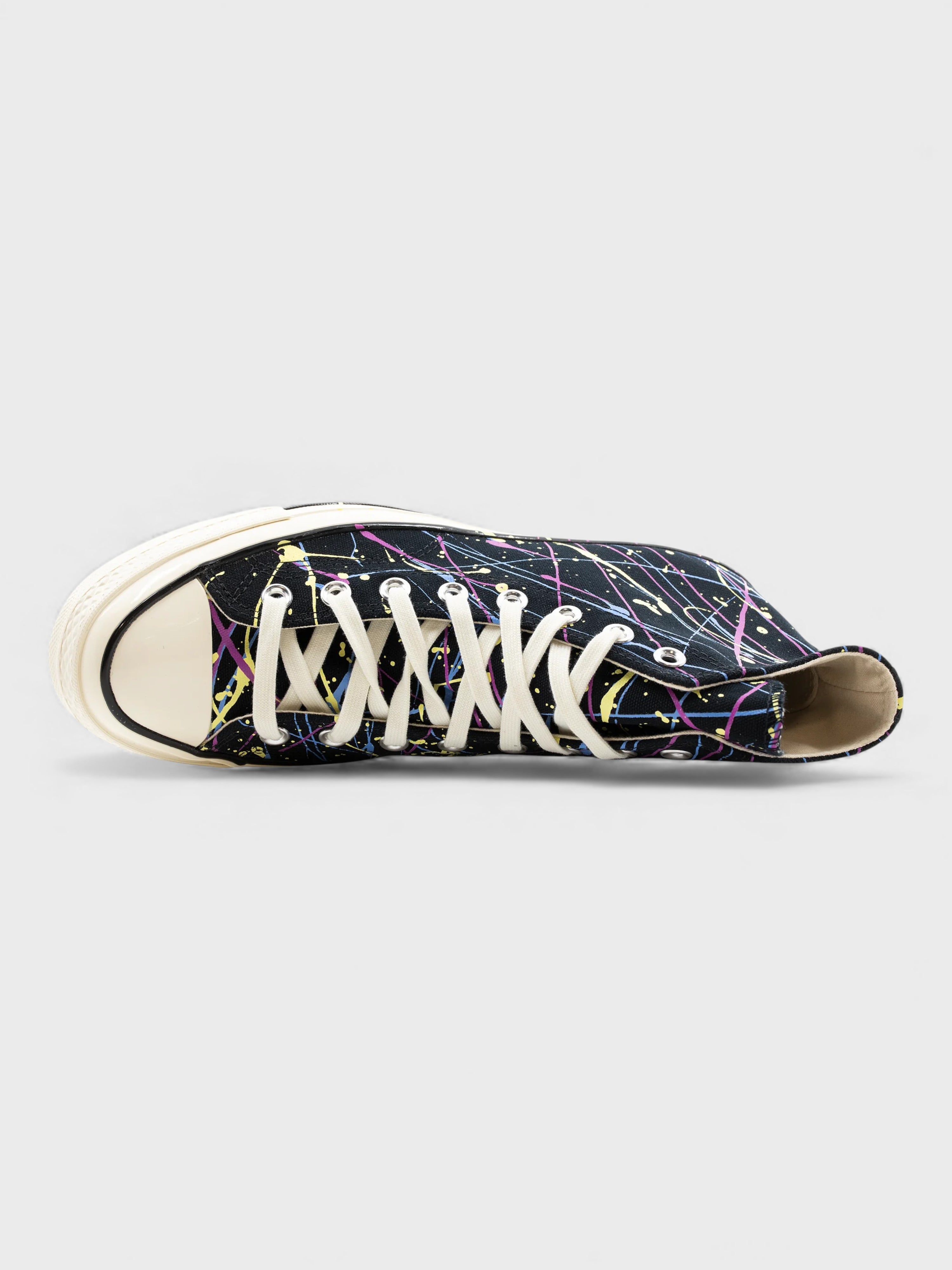 Converse Chuck 70 High Paint Splatter Black