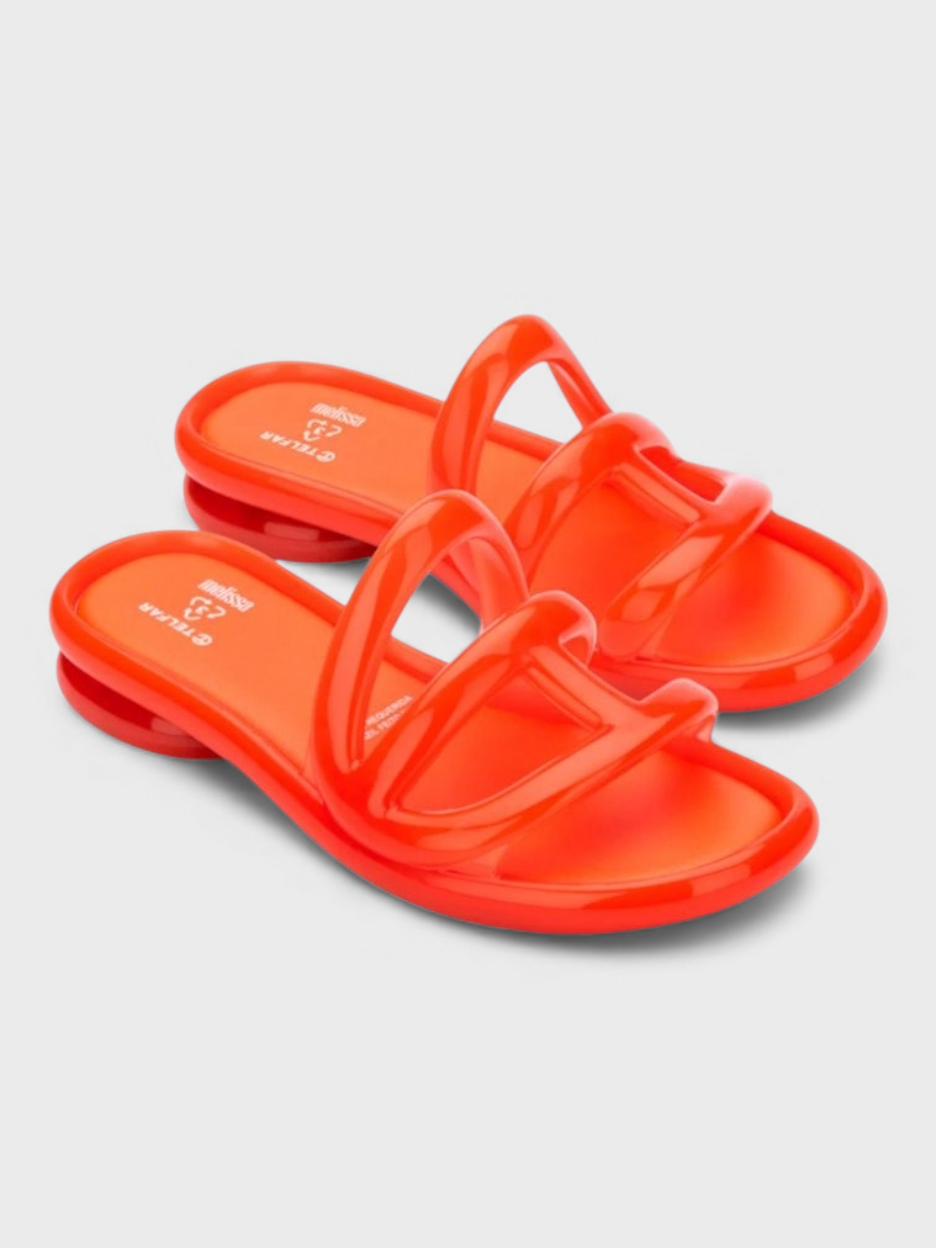 Telfar x Melissa Jelly Slide Orange