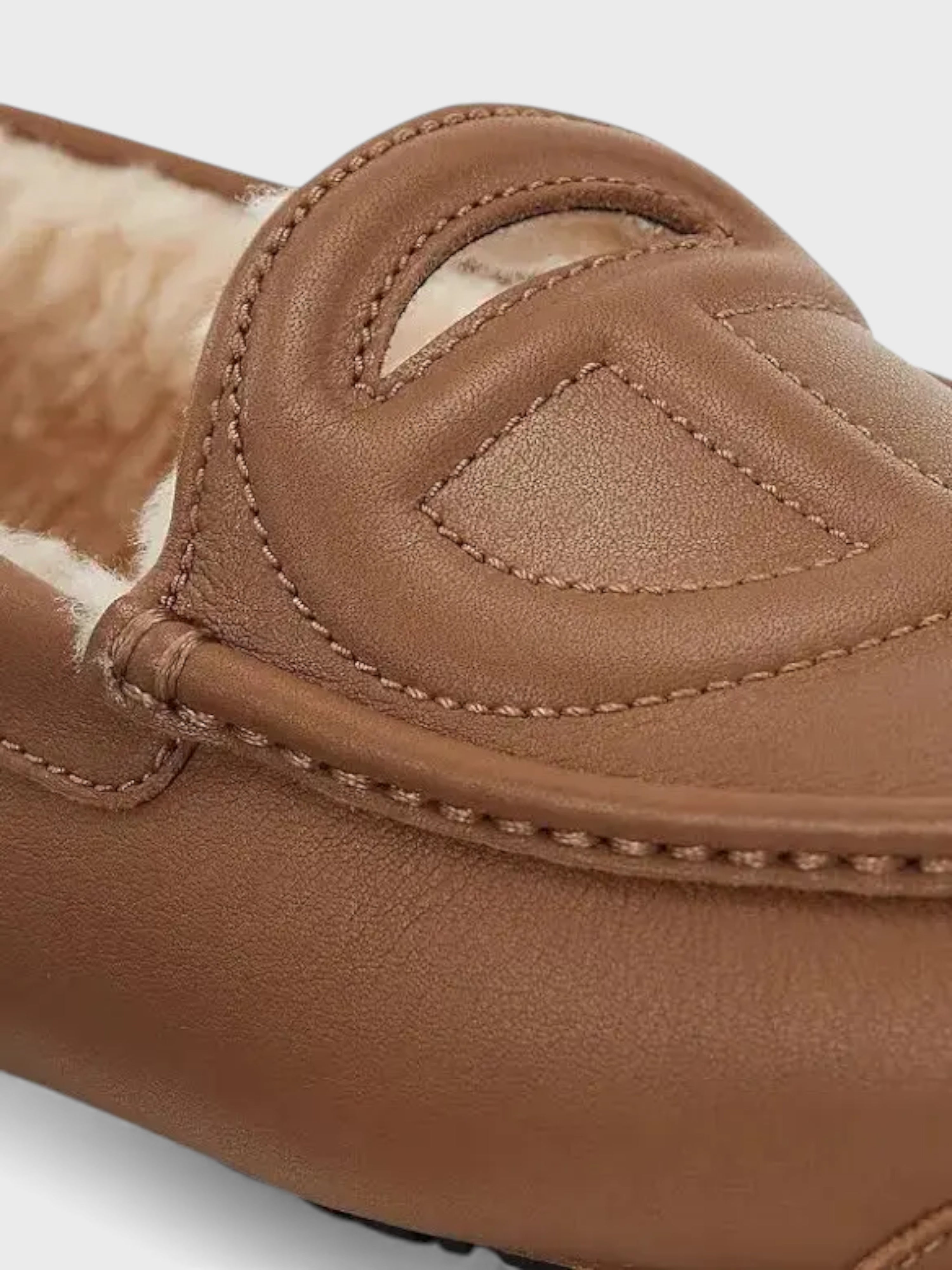UGG x Telfar Logo Loafer Chestnut