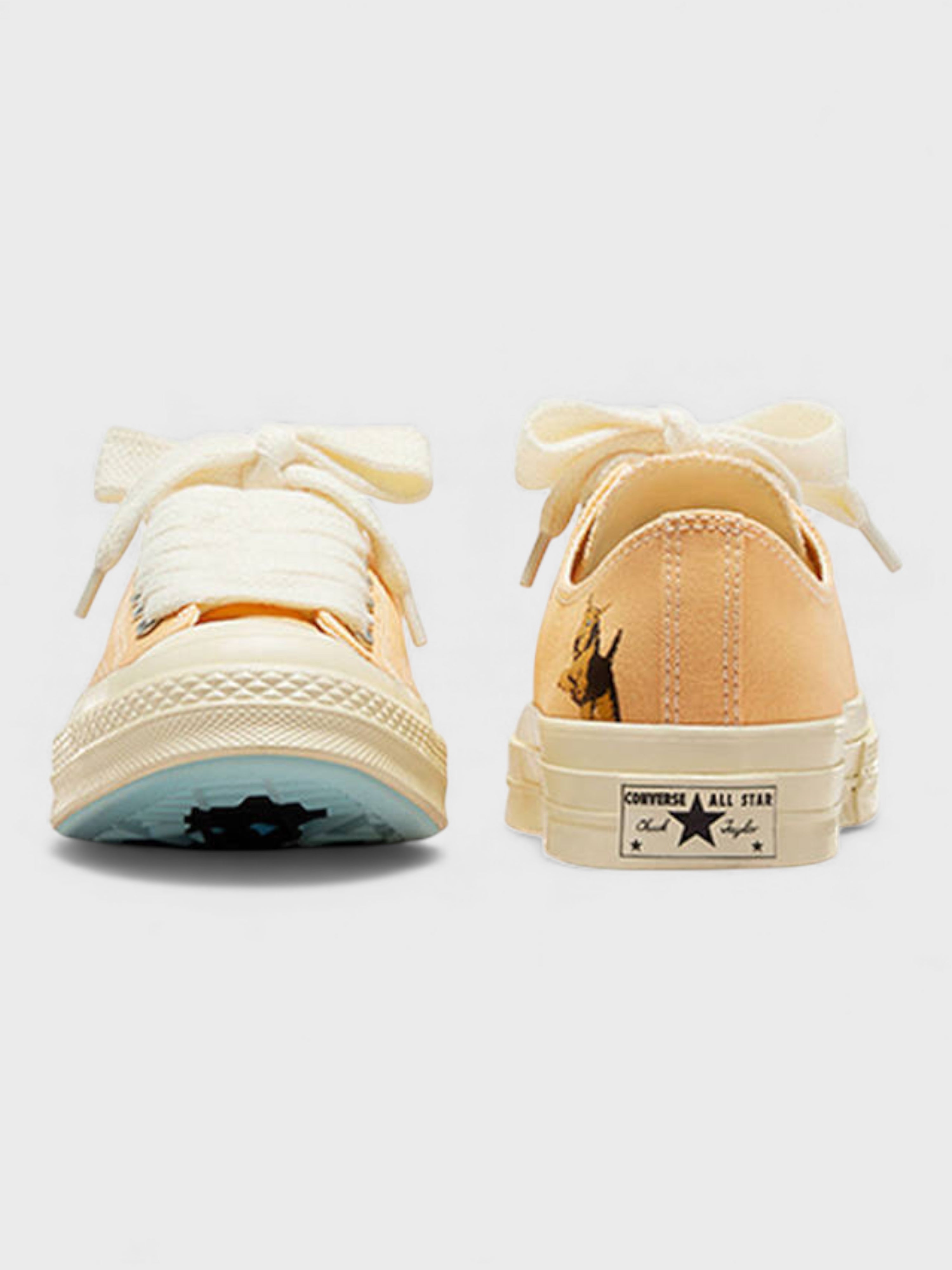 GOLF le FLEUR x Converse Chuck 70 Darryl Low Apricot Cream