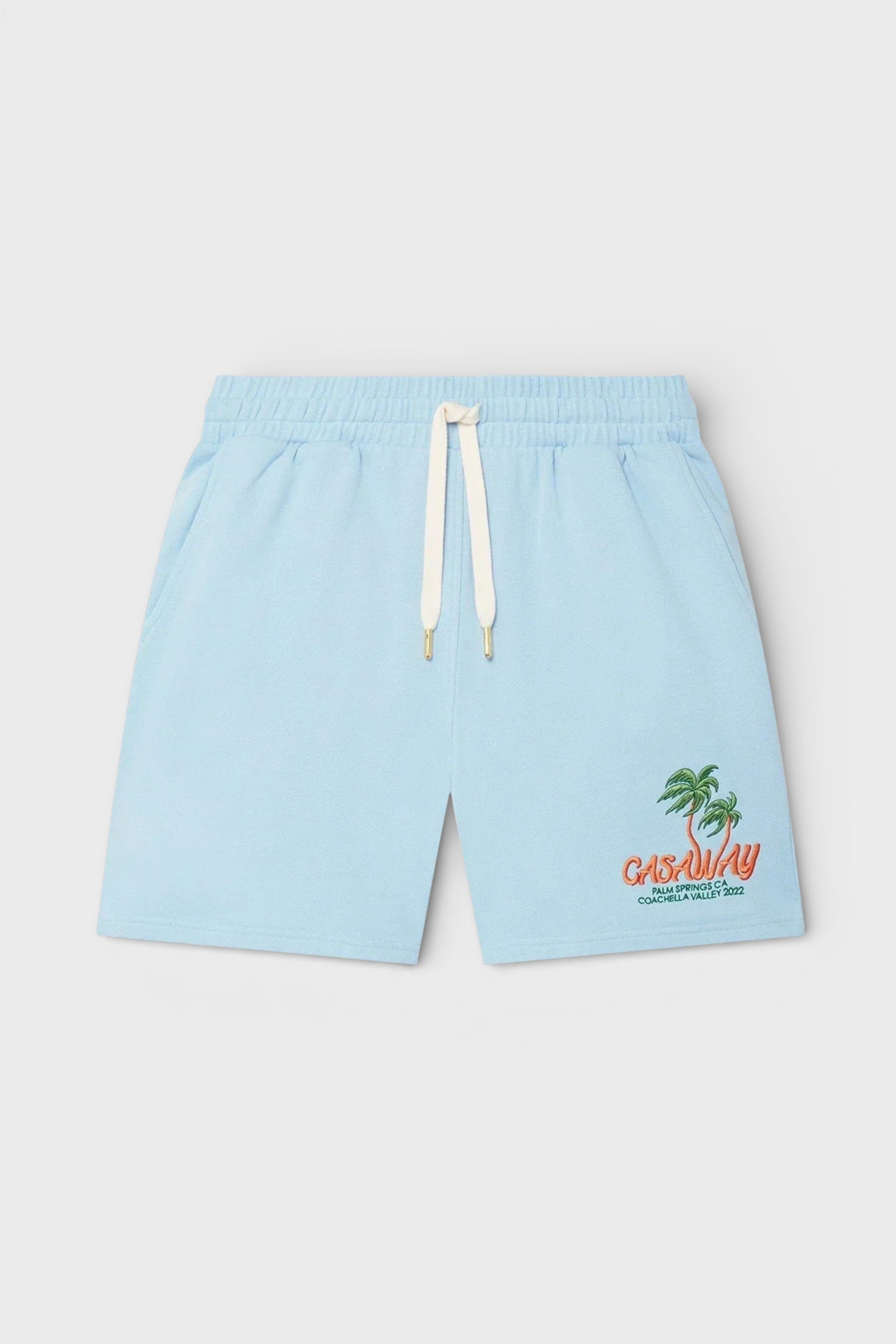 Embroidered Sweatshort Coachella Valley Blue