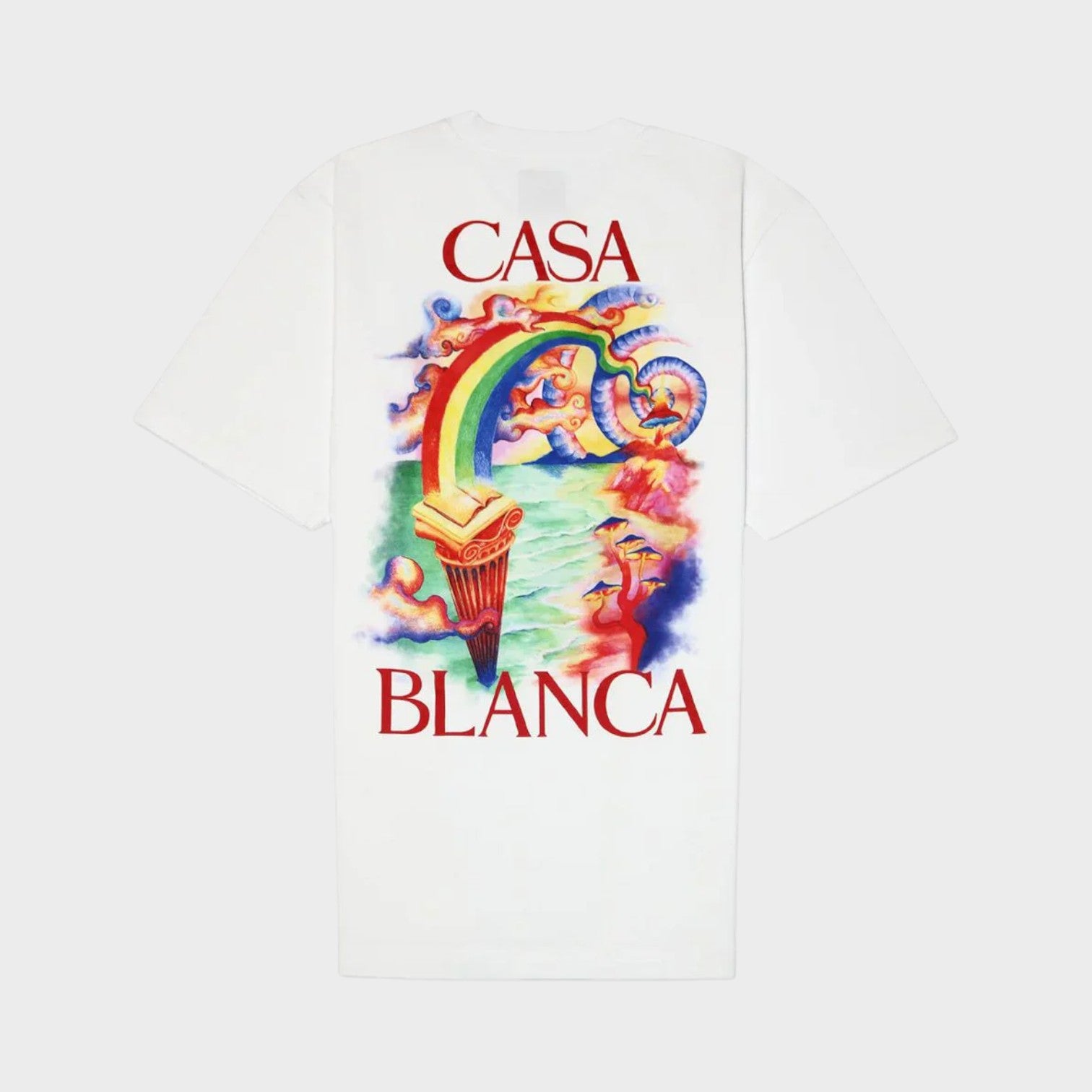 Printed T-Shirt Nature Teacher White