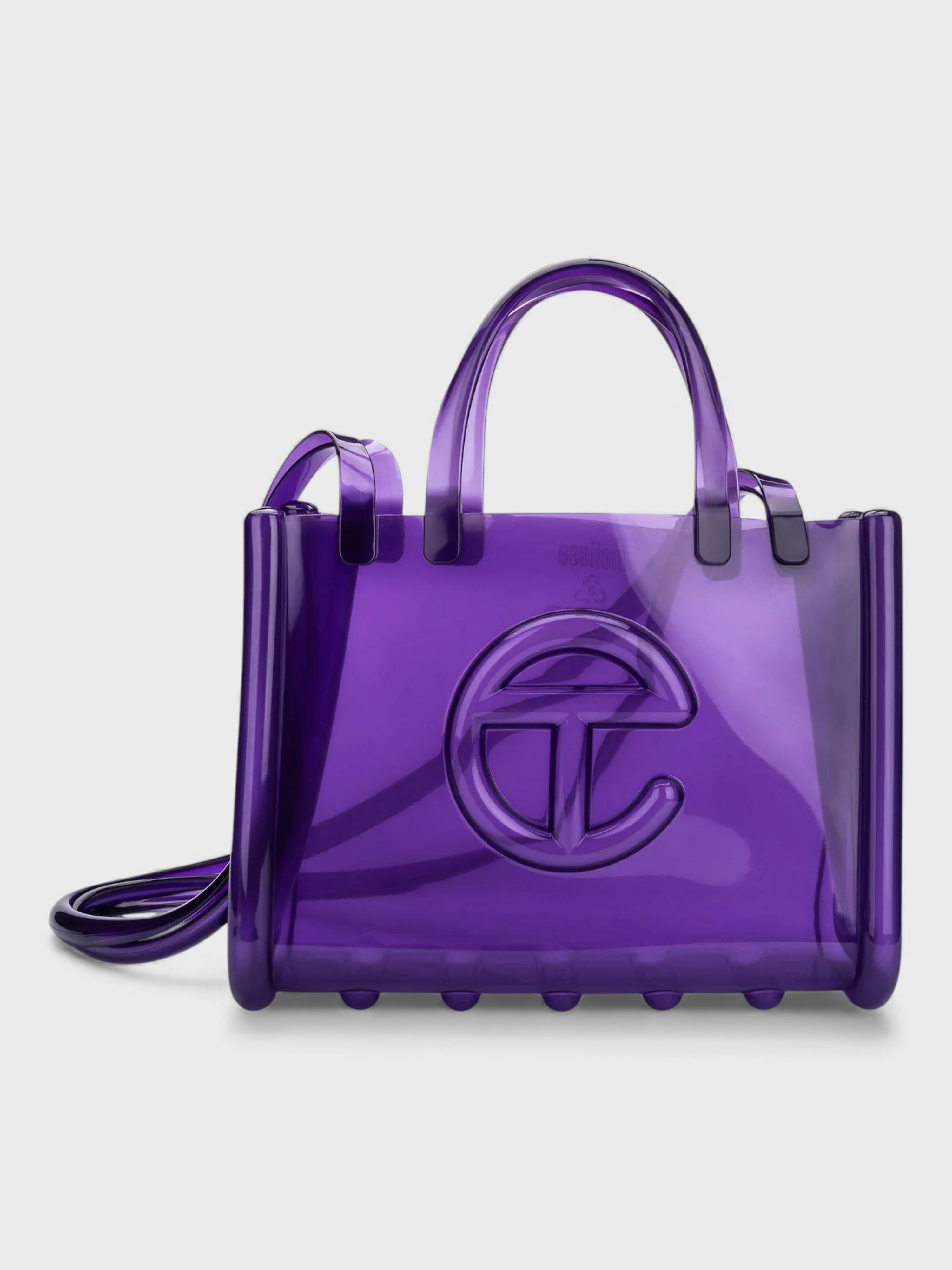 Telfar x Mellisa Medium Jelly Shopper Purple