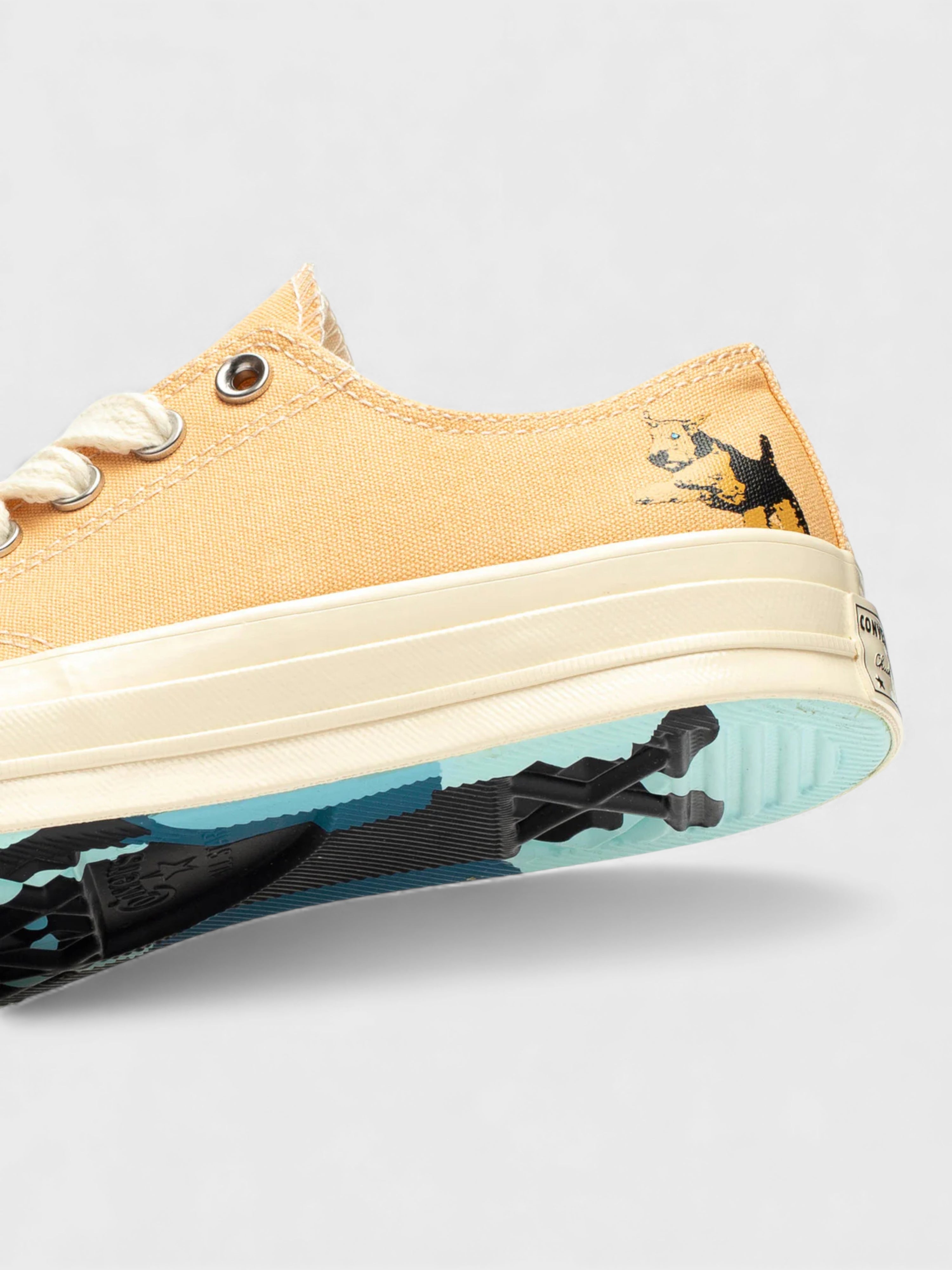 GOLF le FLEUR x Converse Chuck 70 Darryl Low Apricot Cream