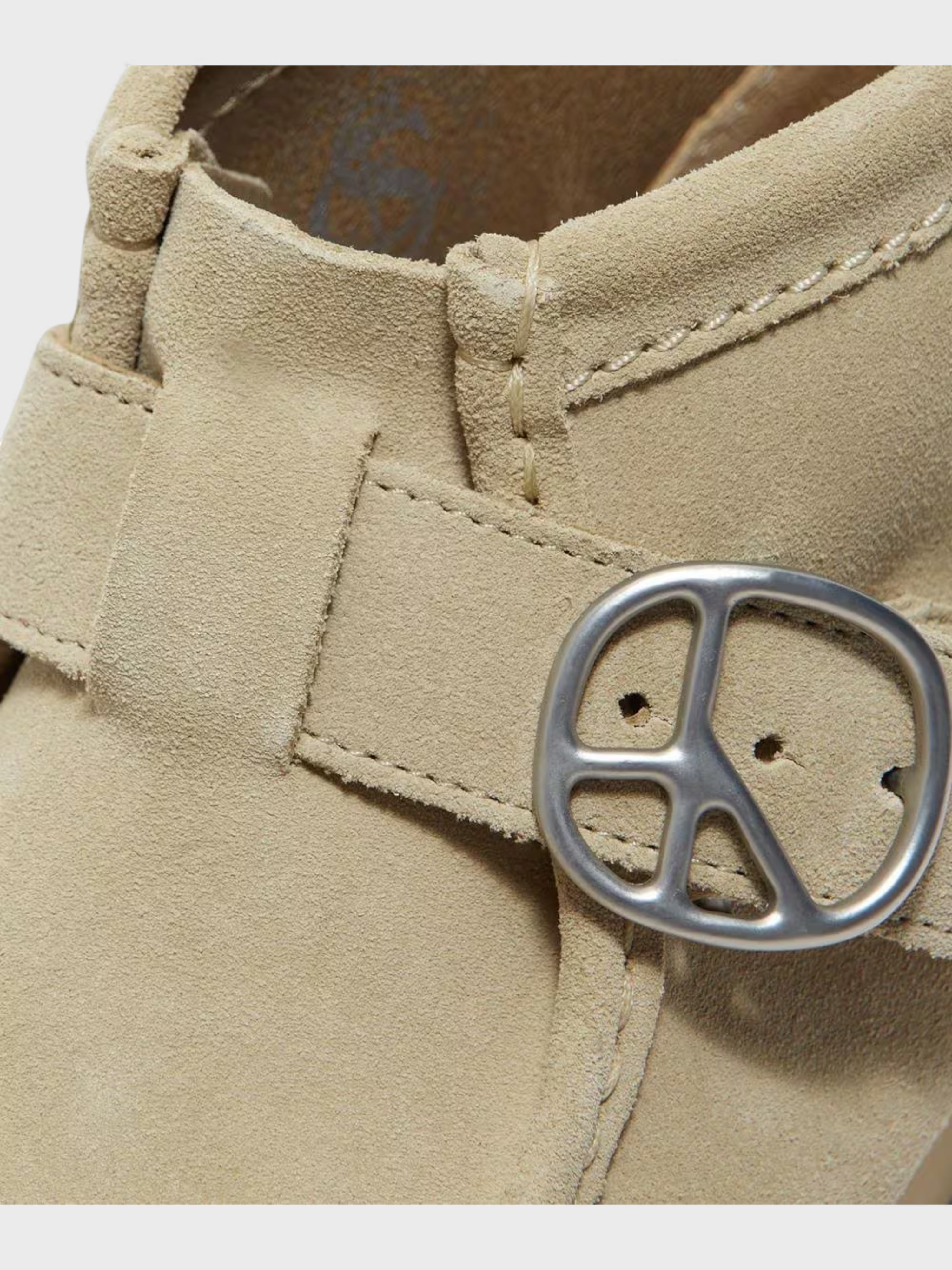 Clarks X Needles Wallabee Strap Maple Suede