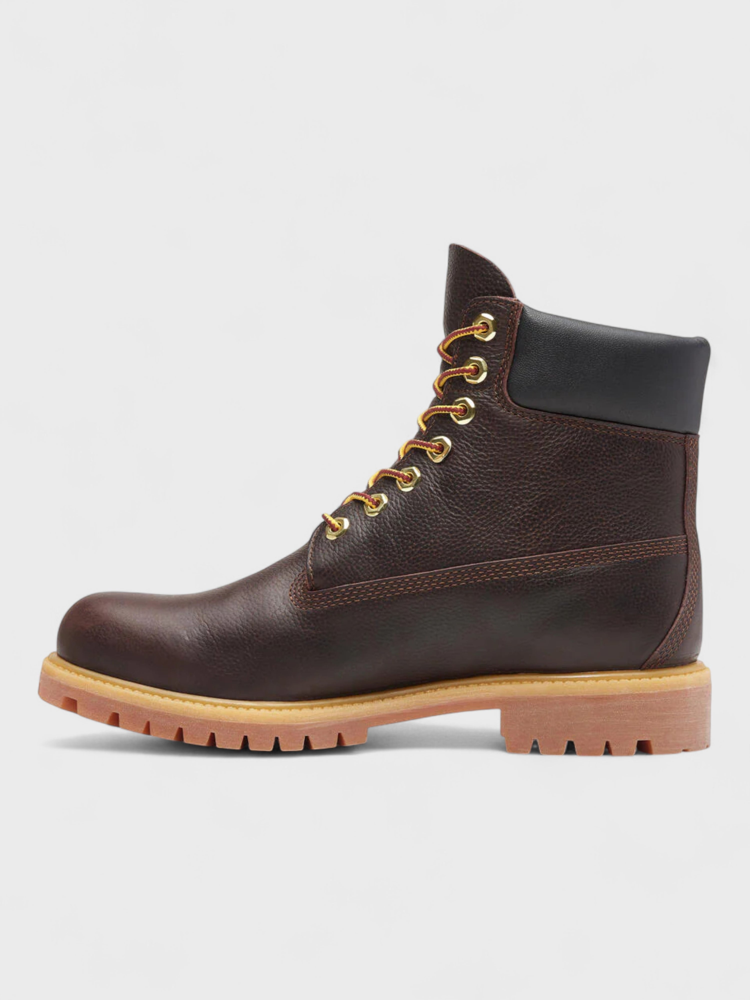 Timberland Premium Espresso Brown 6-Inch Lace Up Boots