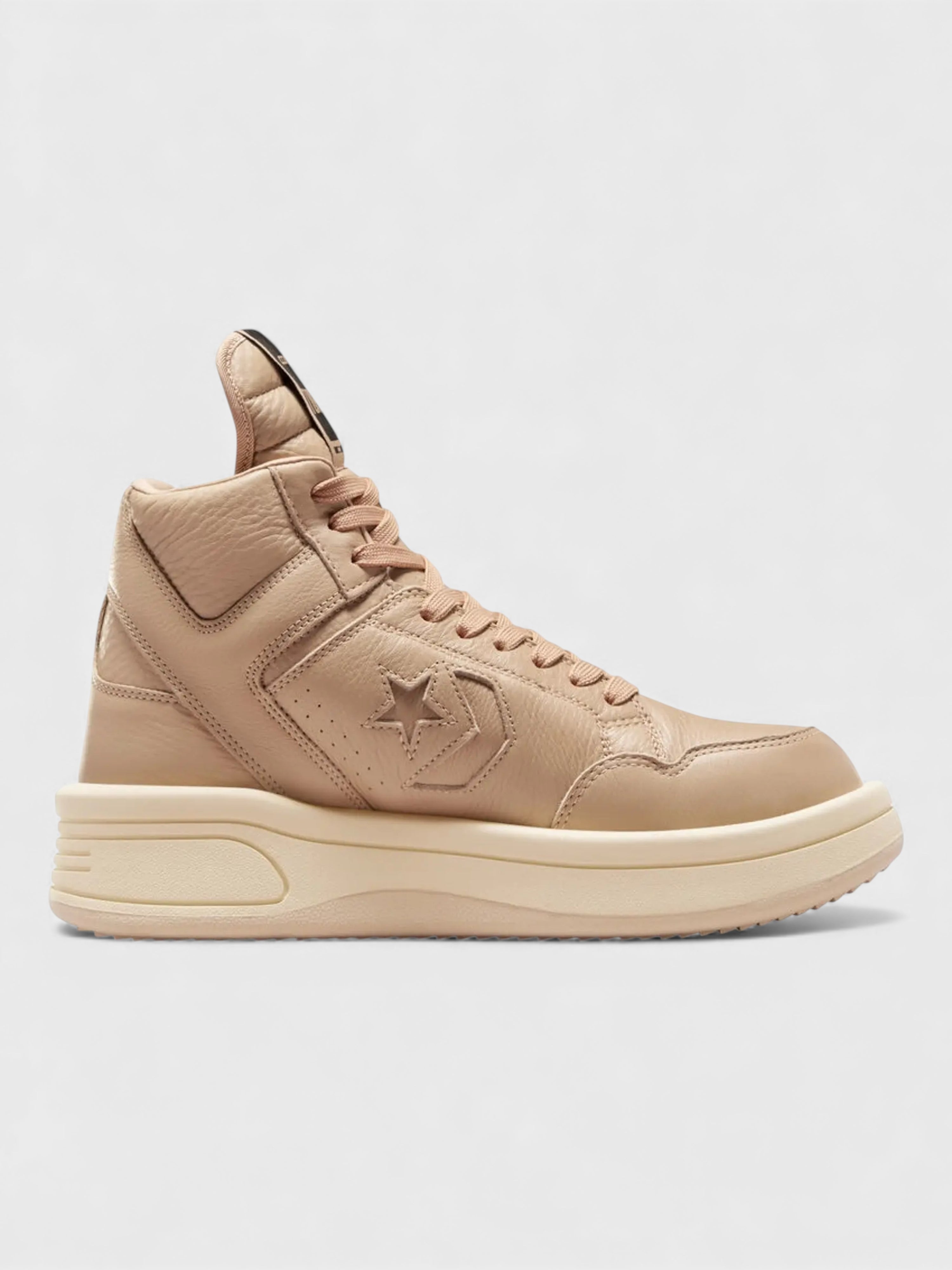 Converse x Rick Owens DRKSHDW TURBOWPN Mid Beige Cave