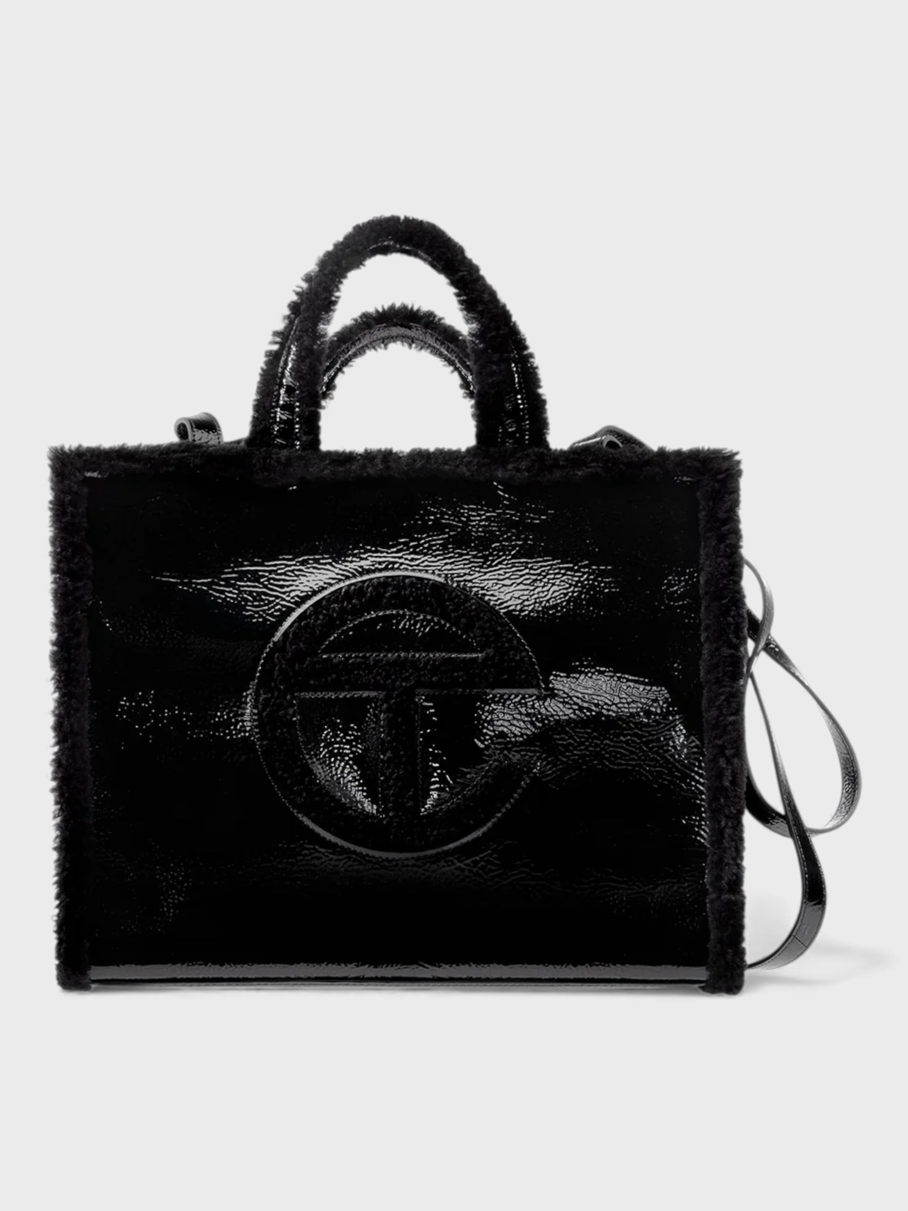Ugg x Telfar Medium Shopper Crinkle Black