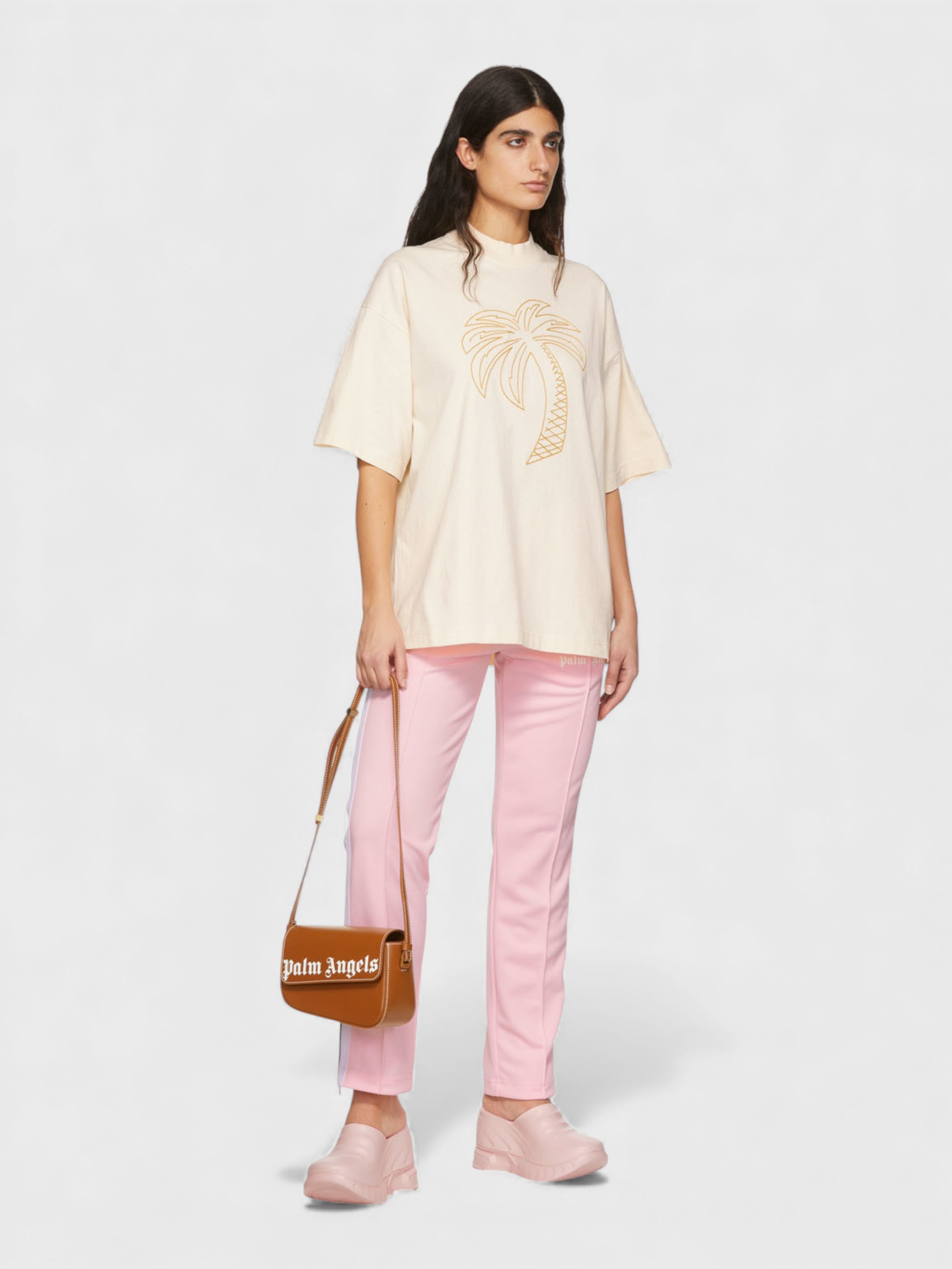 Palm Angels Palm Loose Tee Off White