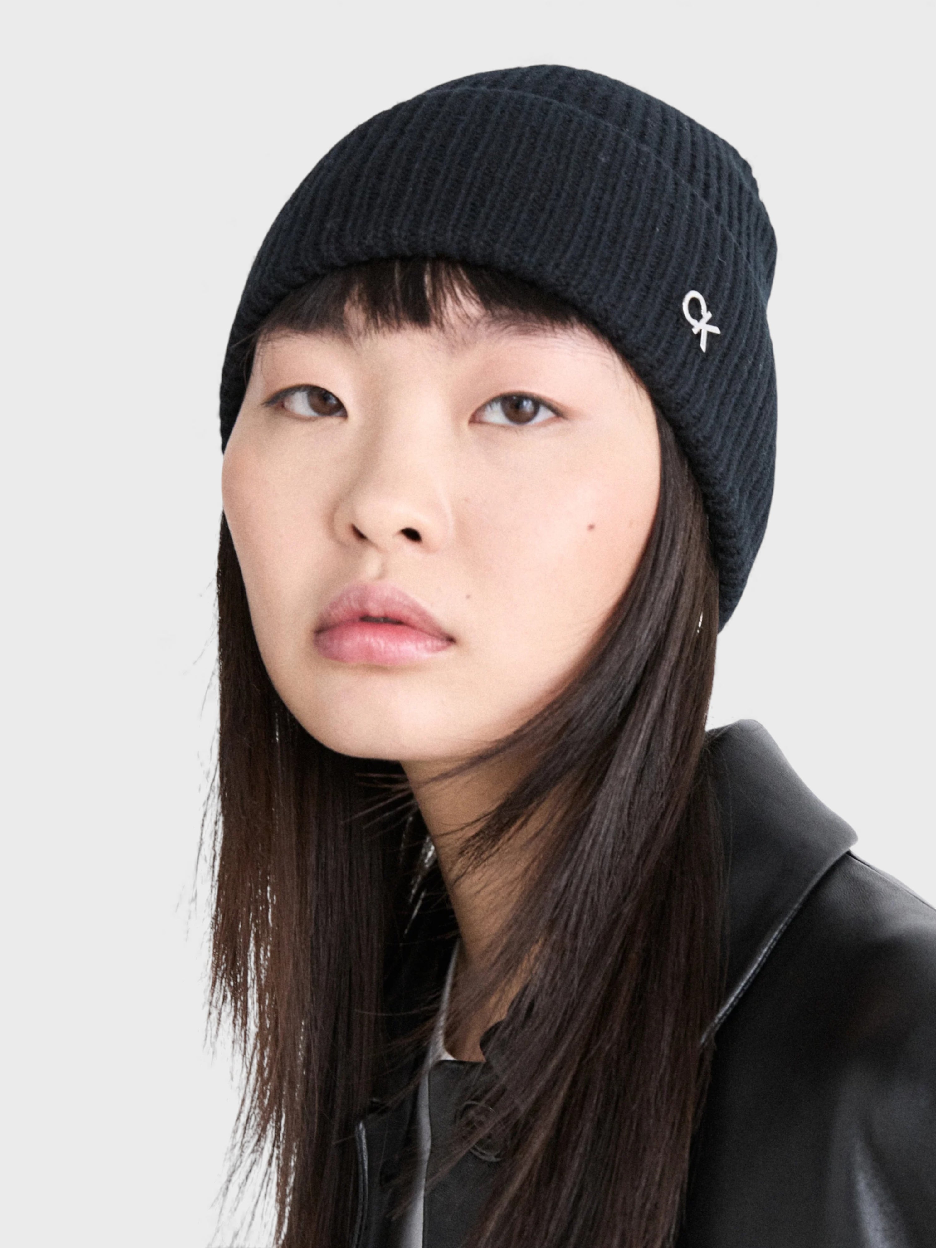 Calvin Klein Chunky Beanie Black