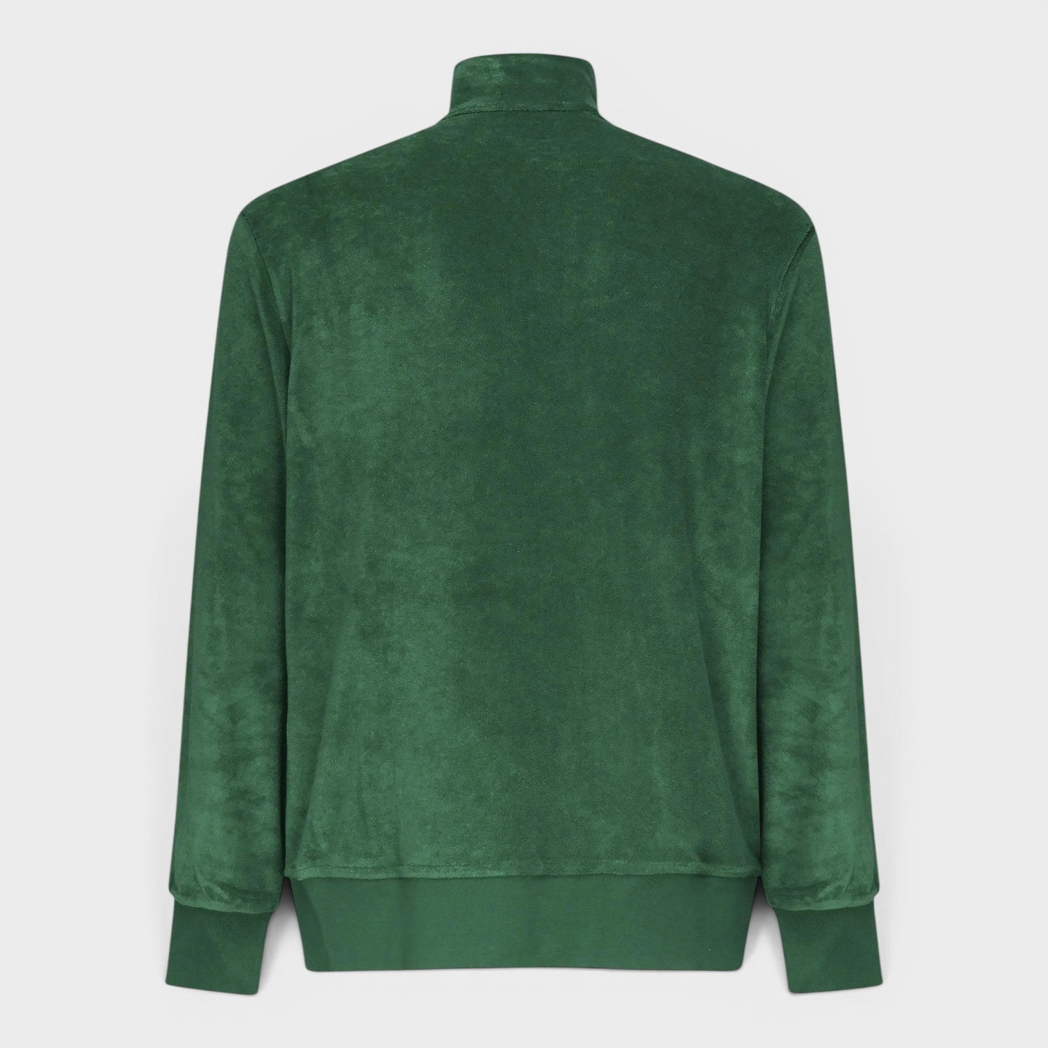Polo Logo Embroidered Jacket Green White