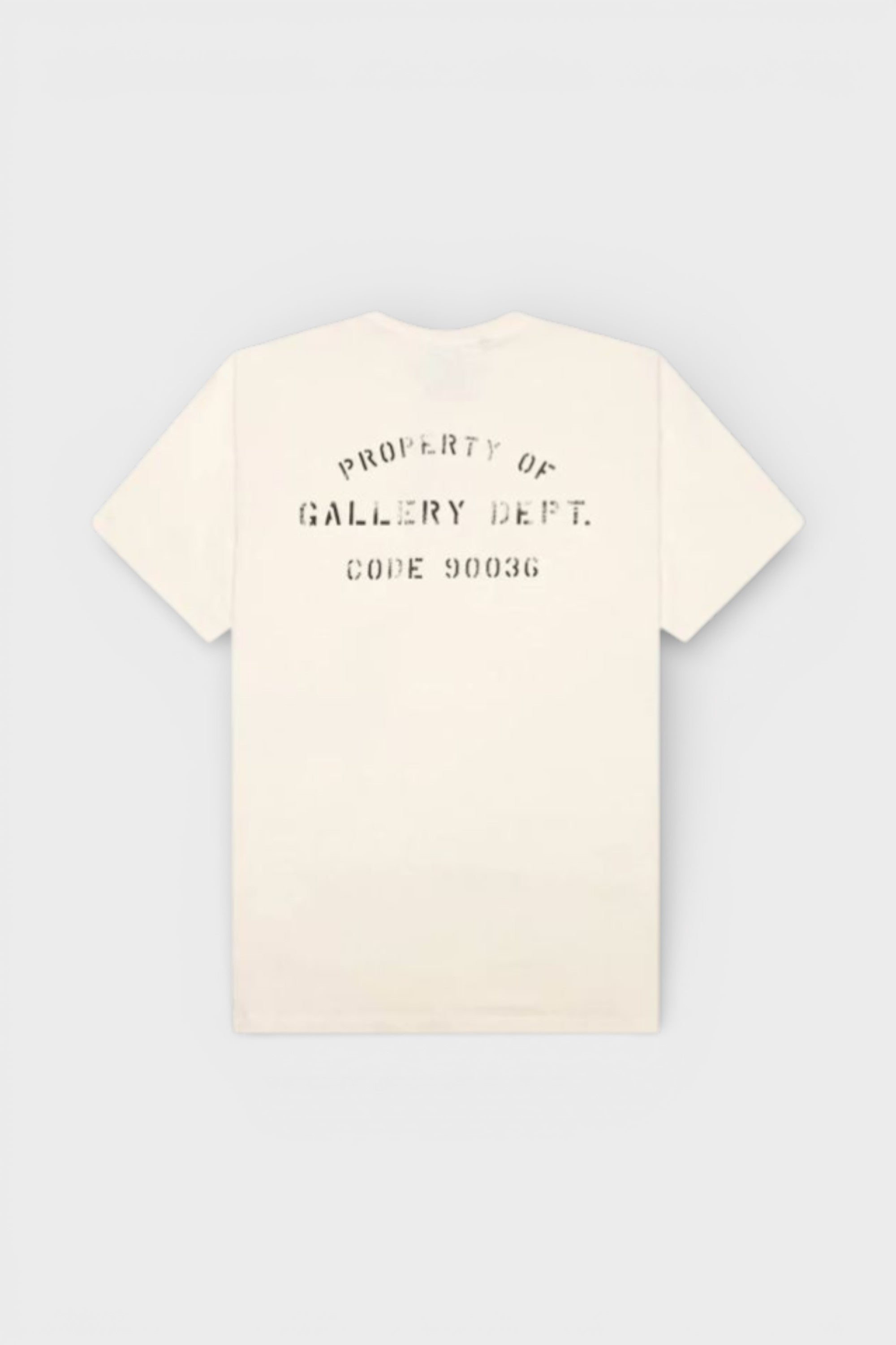 Property Of Stencil Tee Natural