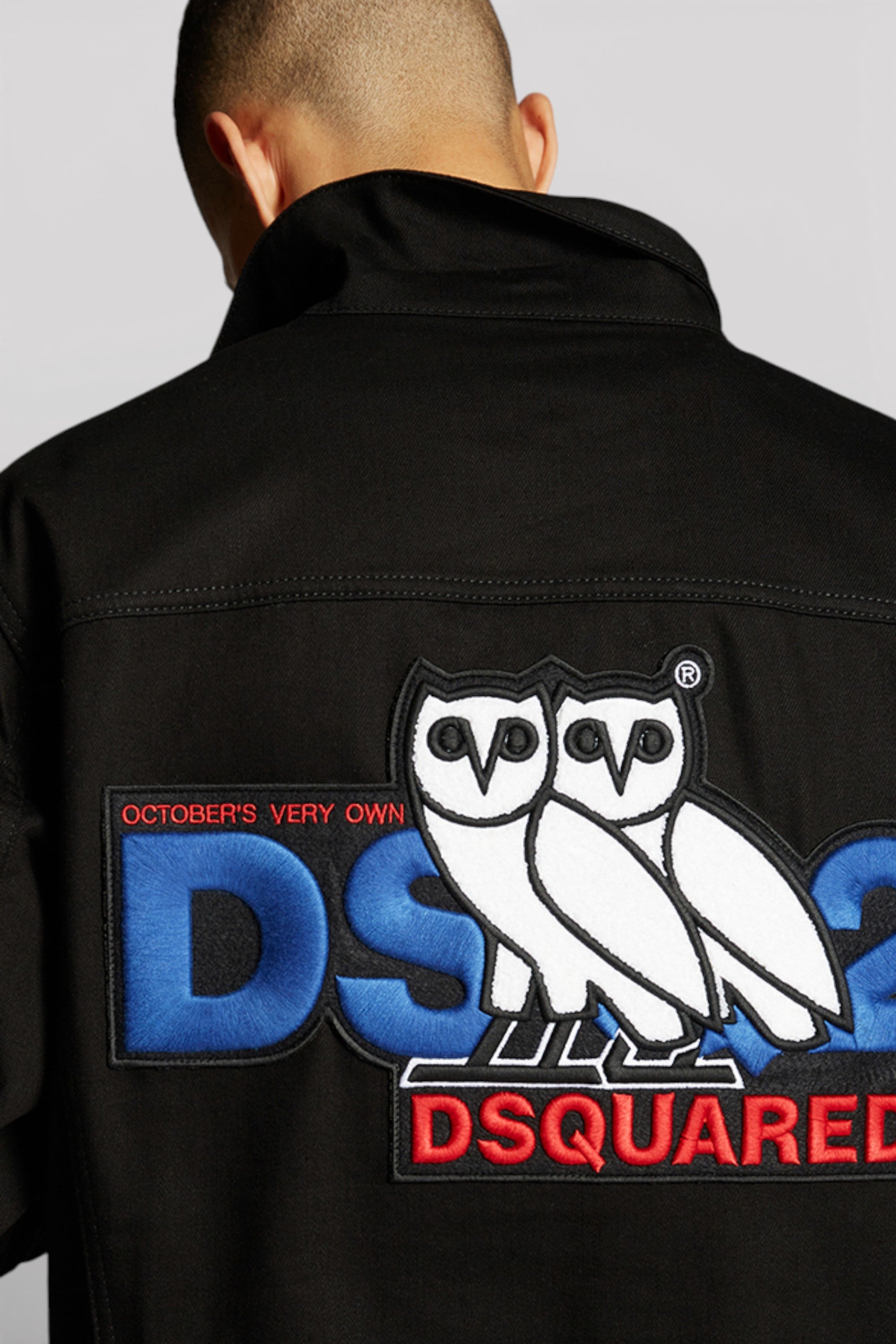 Dsquared2 x OVO Black Denim Jean Jacket