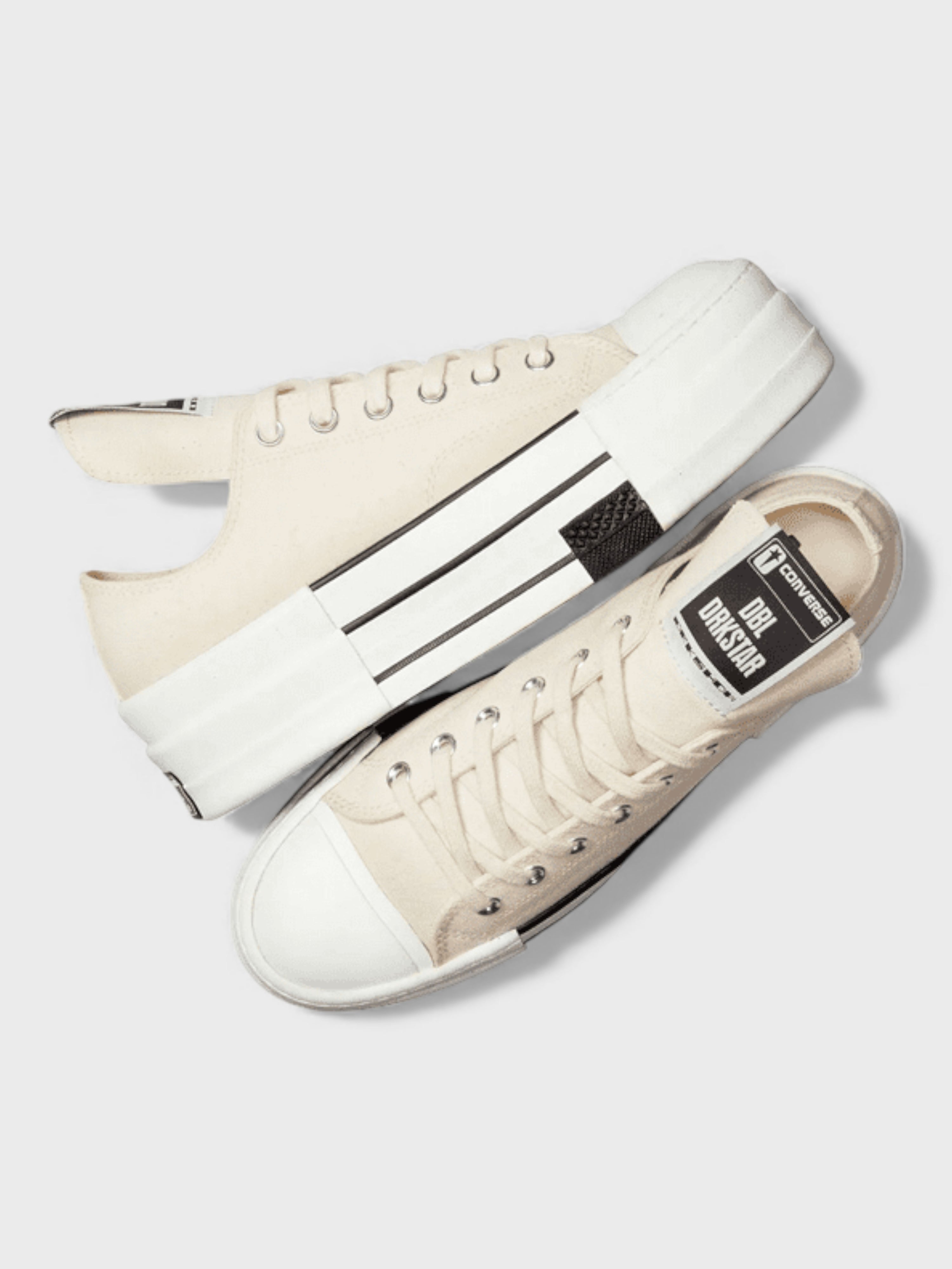 Rick Owens Drkshdw X Converse Dbl Drkstar Ox Low