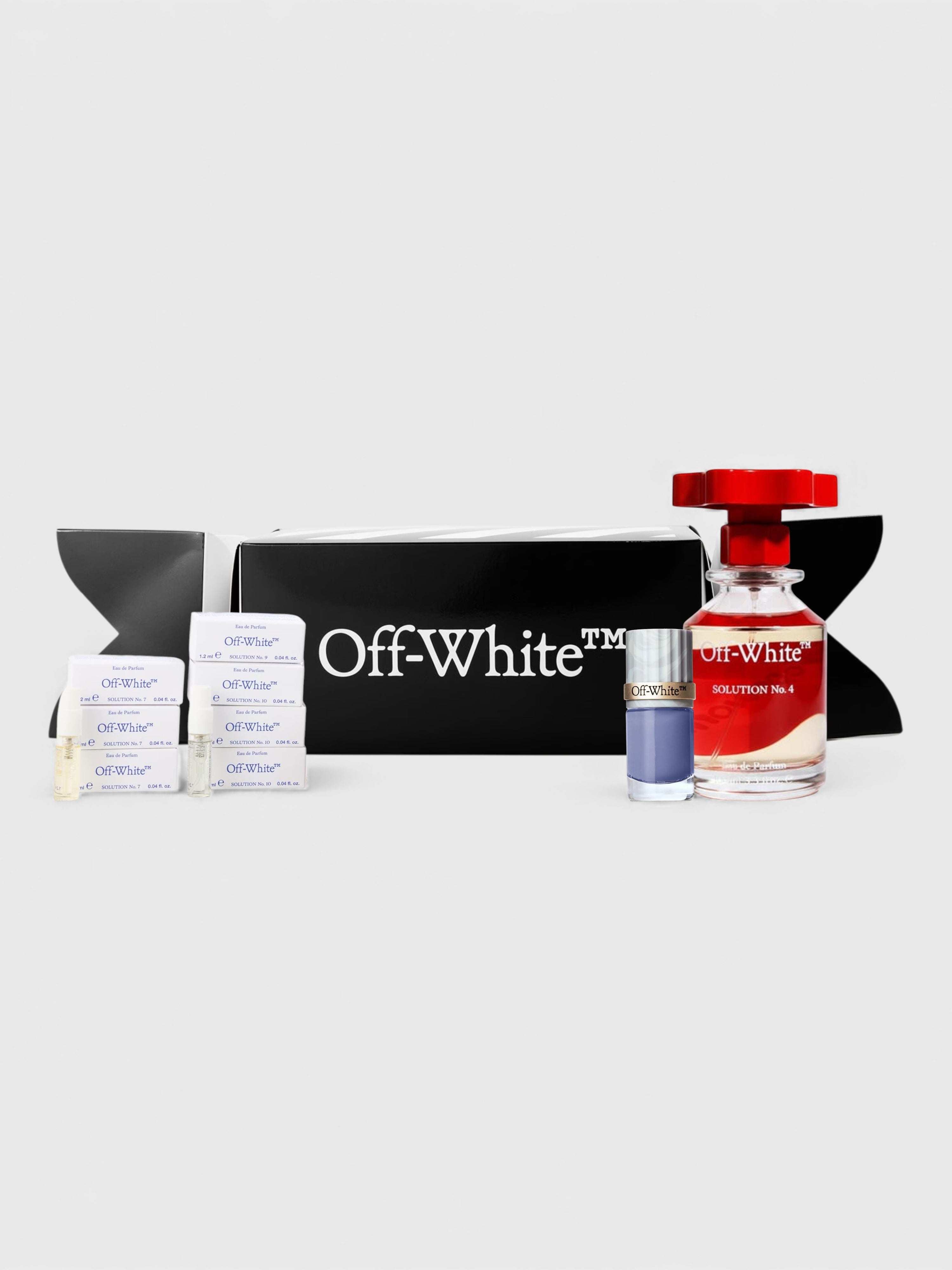 Off-White Beauty Gift Cracker Solution No.4 100ml & Nail Polish