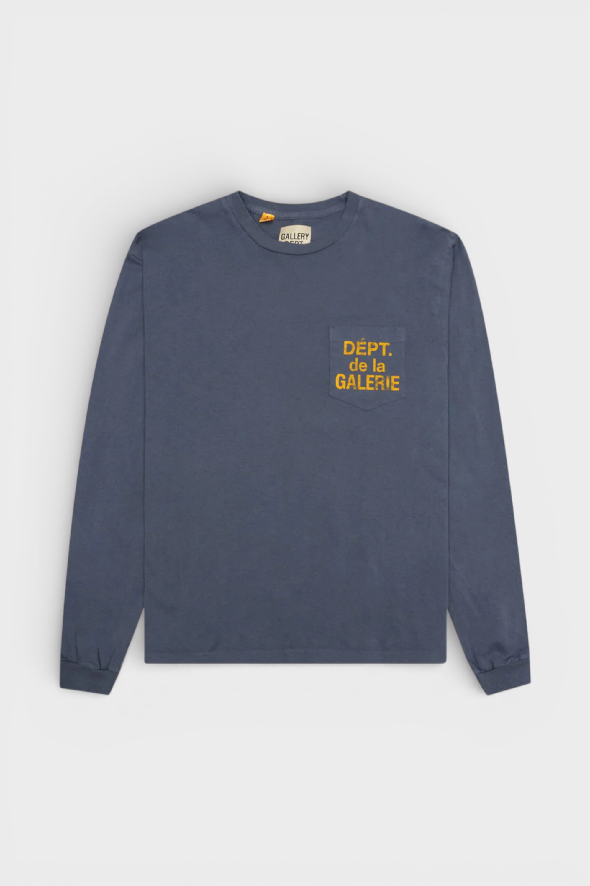 Dept De LA Galerie L/S Pocket Tee Navy