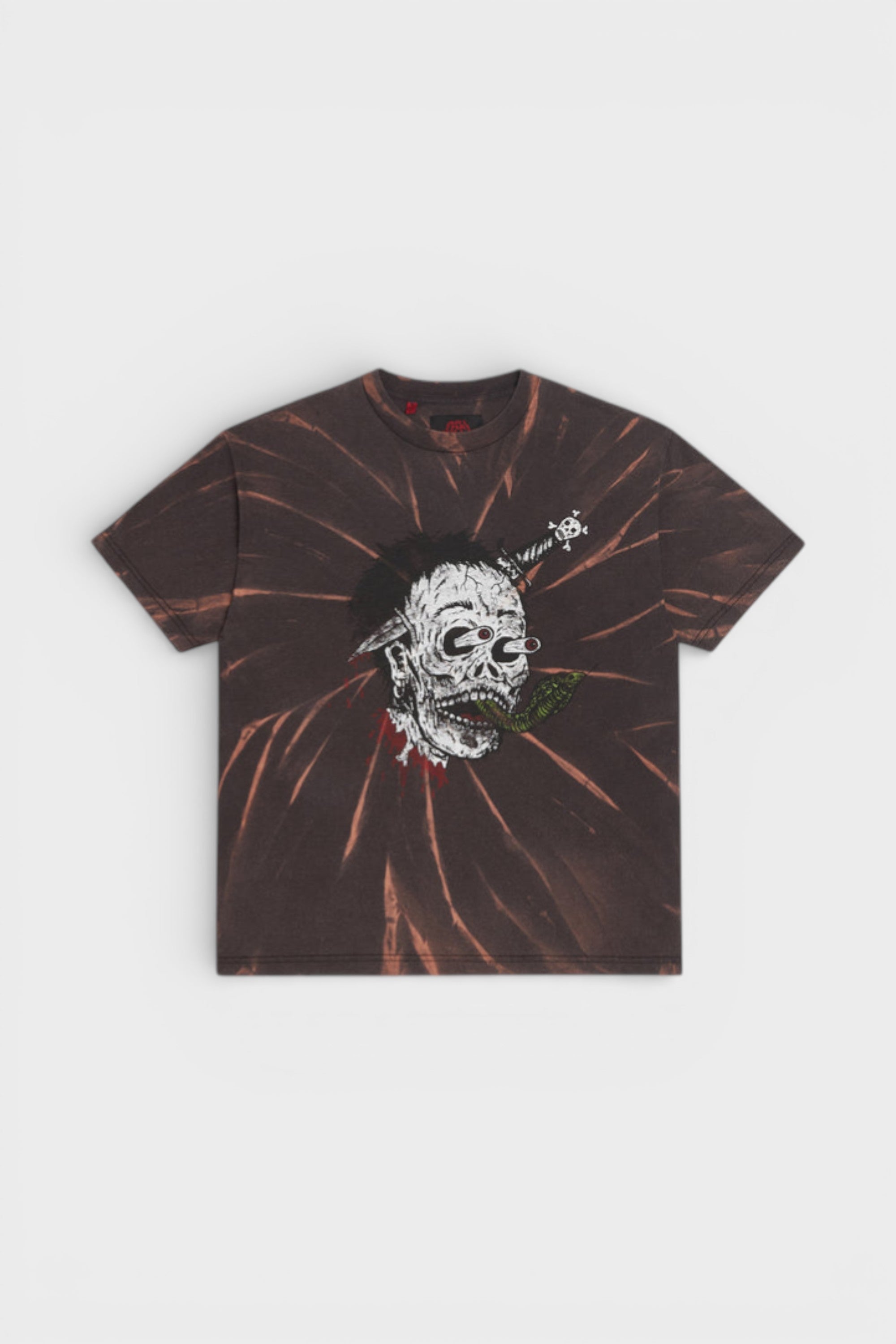 Glitch Tee Sun Faded Wizer Black