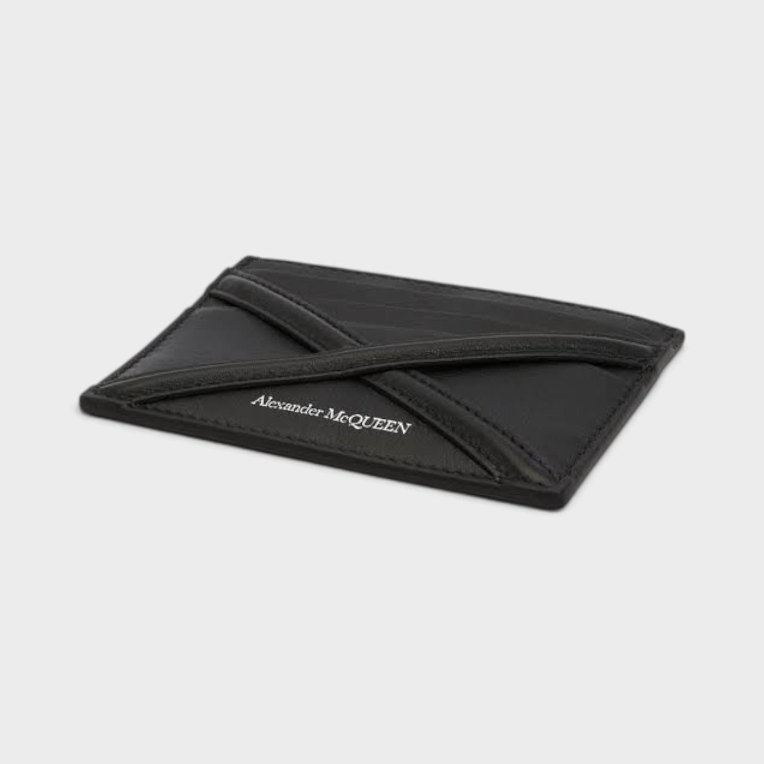 Harness Logo Printed Card Holder Black