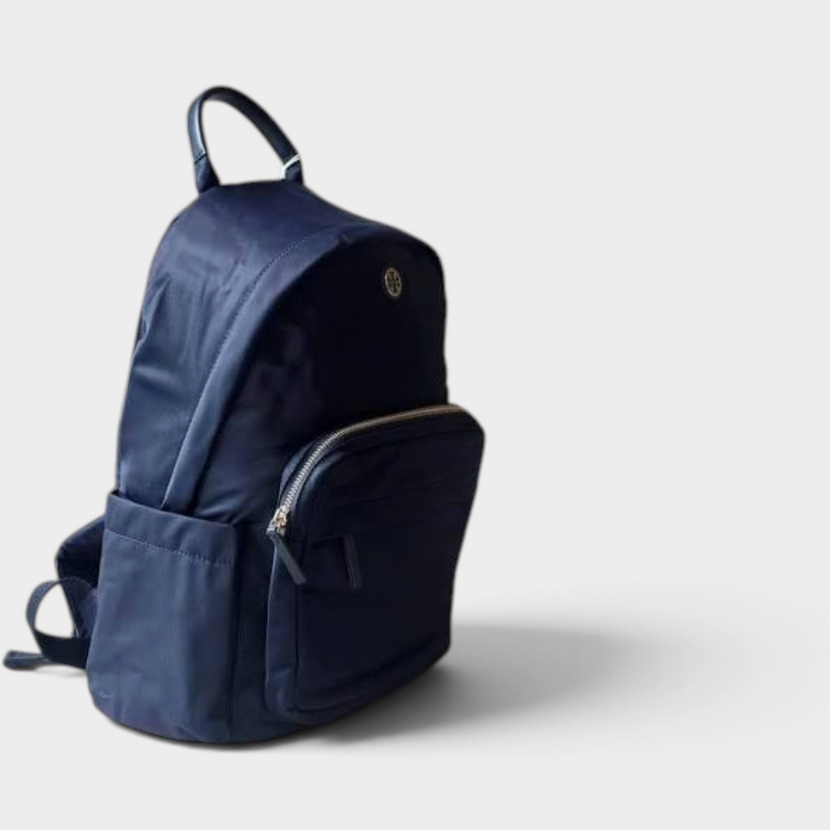 Nylon Backpack Navy Blue