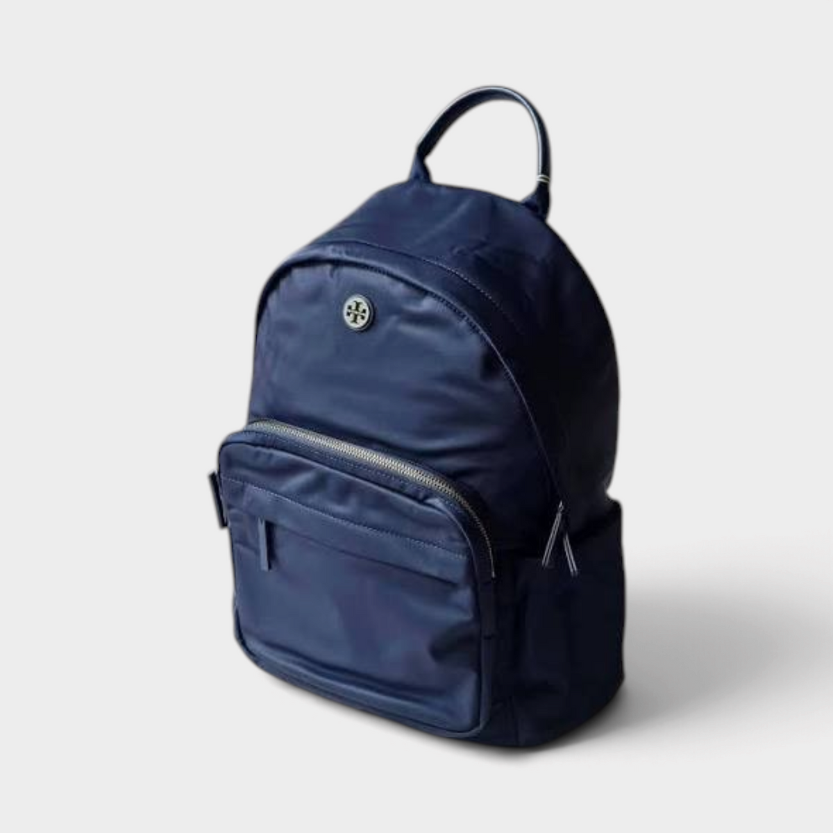 Nylon Backpack Navy Blue