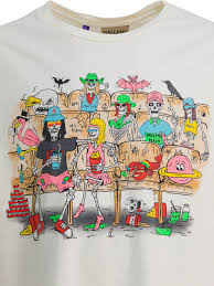 Skeleton Beach Theater Tee Light Archival White