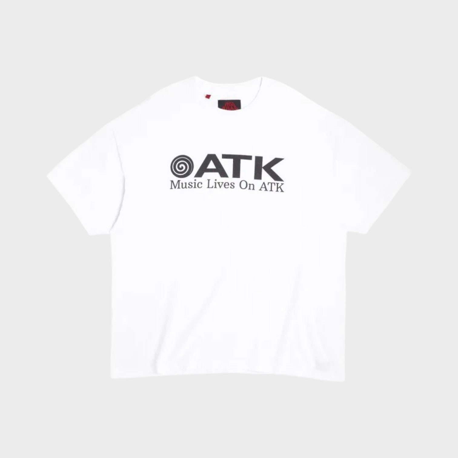 Music Lives On ATK Tee White Black