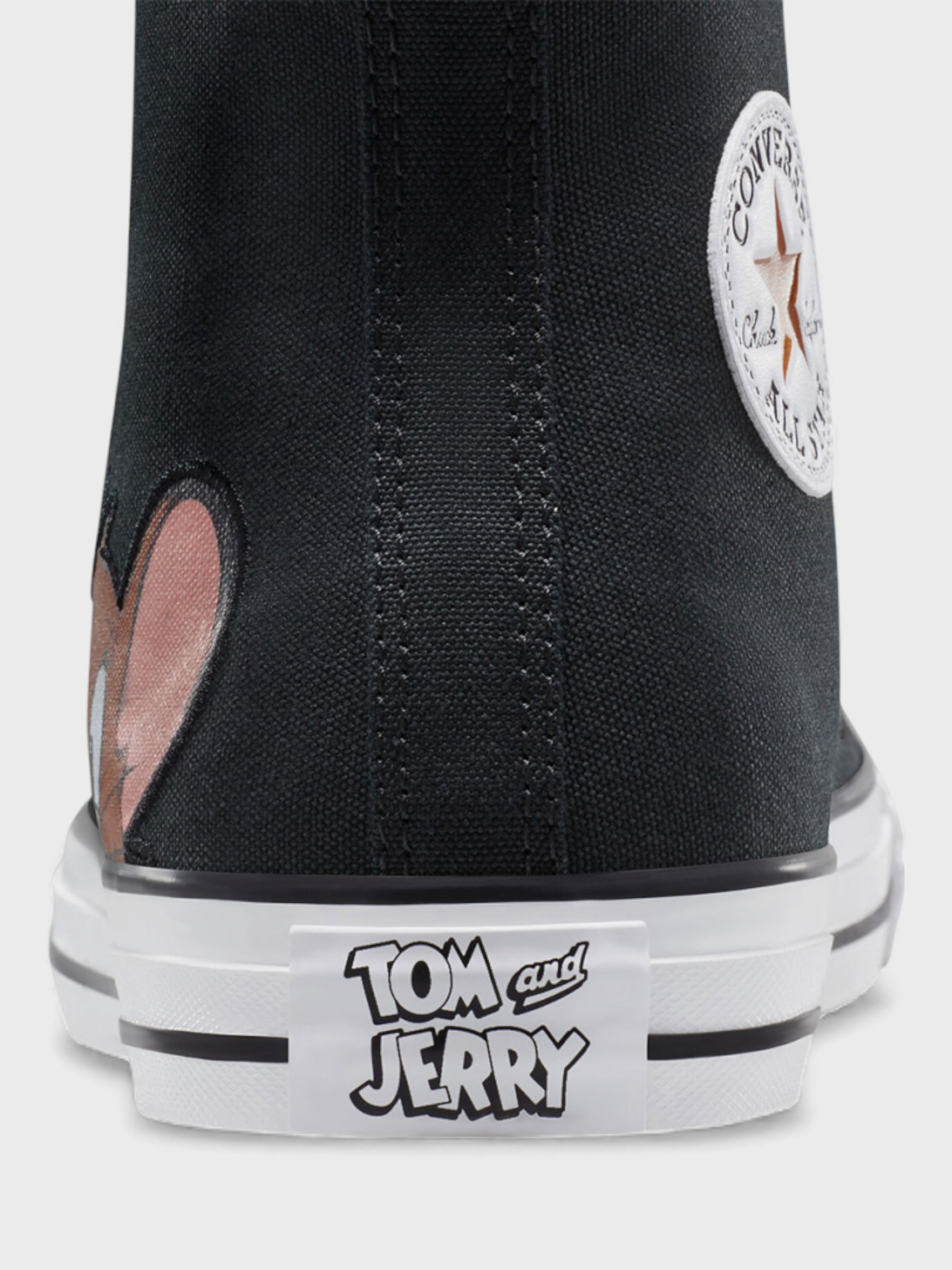 Tom & Jerry x Converse Chuck Taylor All Star High Black