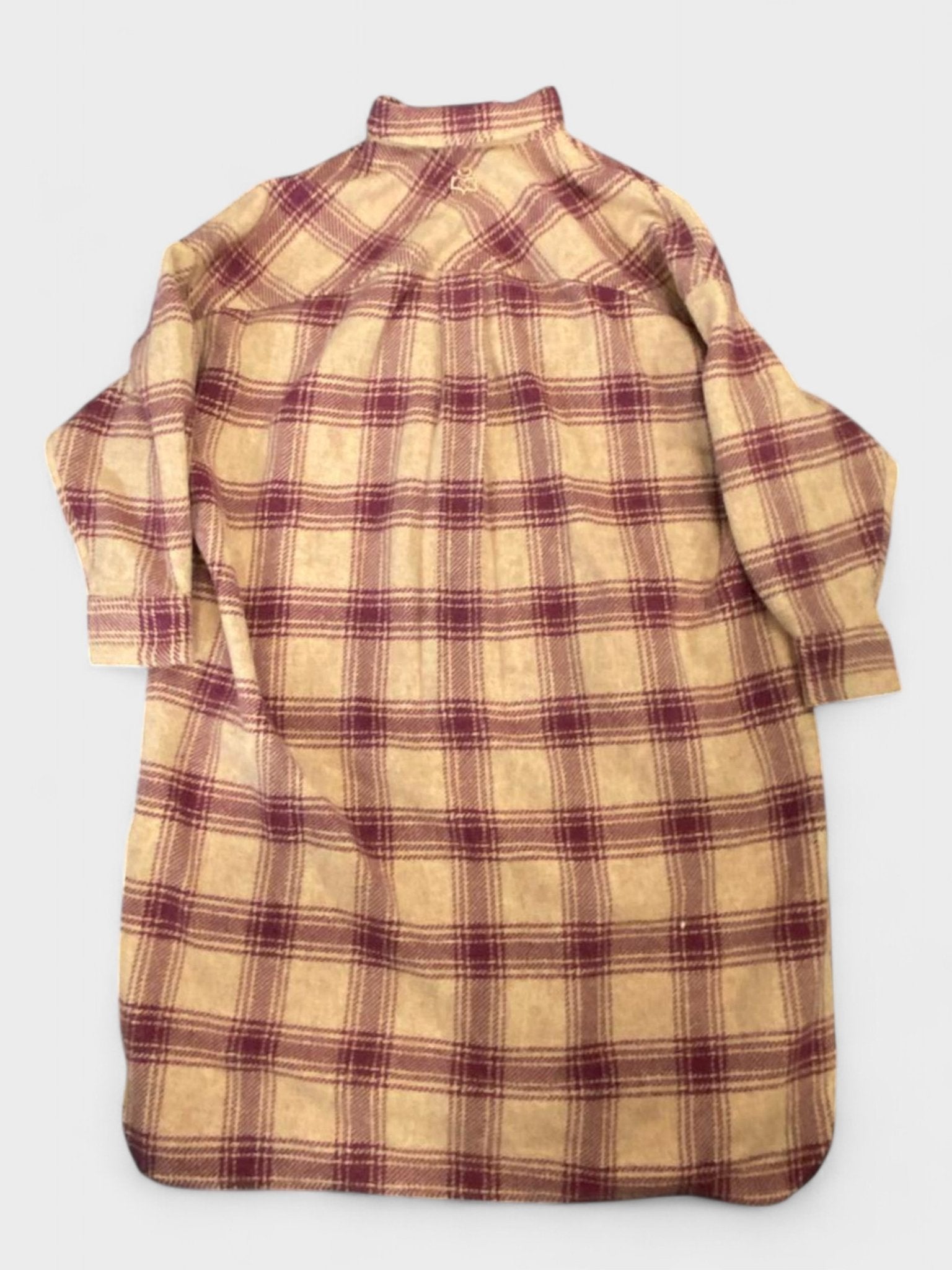 Isabel Marant ÉTOILE Fontiali oversized checked wool coat - Supplied FashionChloé