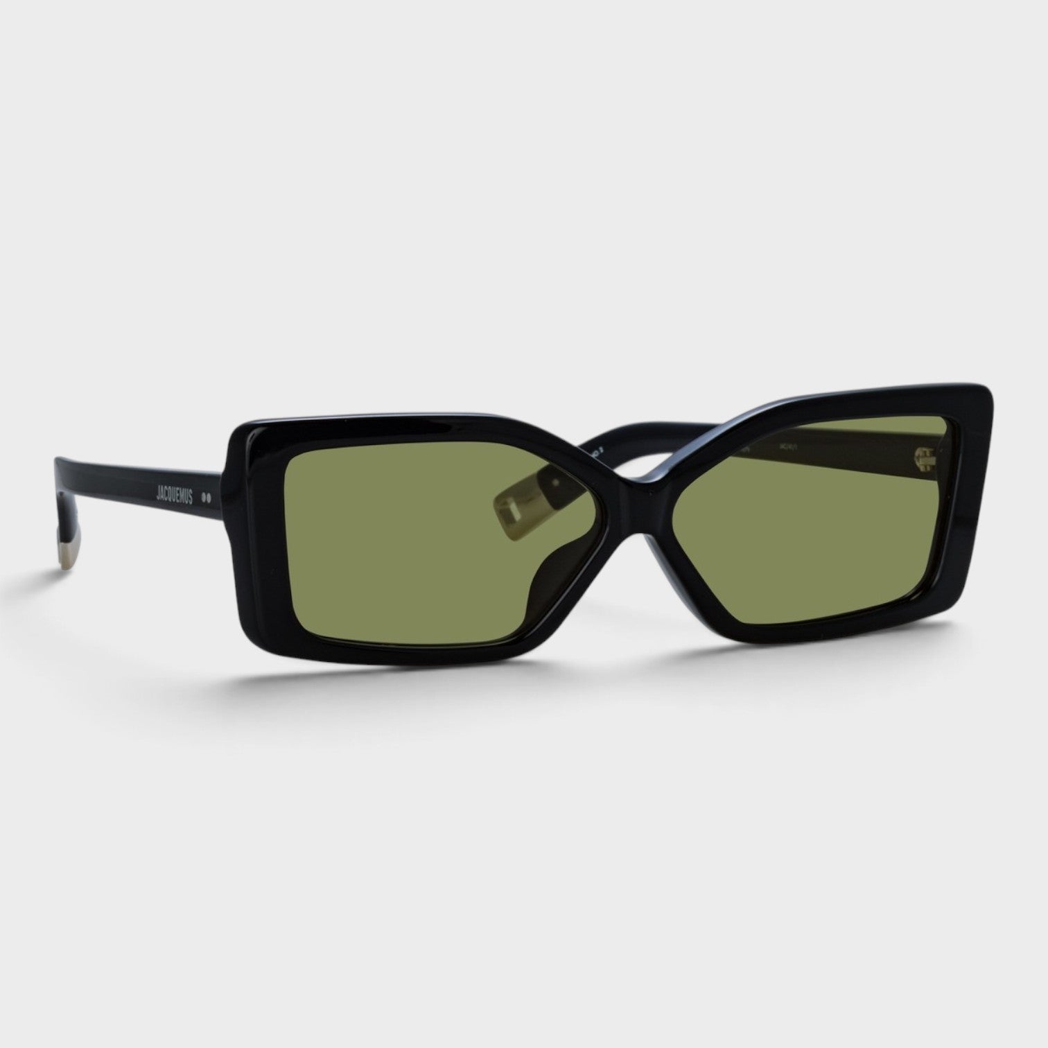 Linda Farrow Spiaggia Sunglasses Black Silver