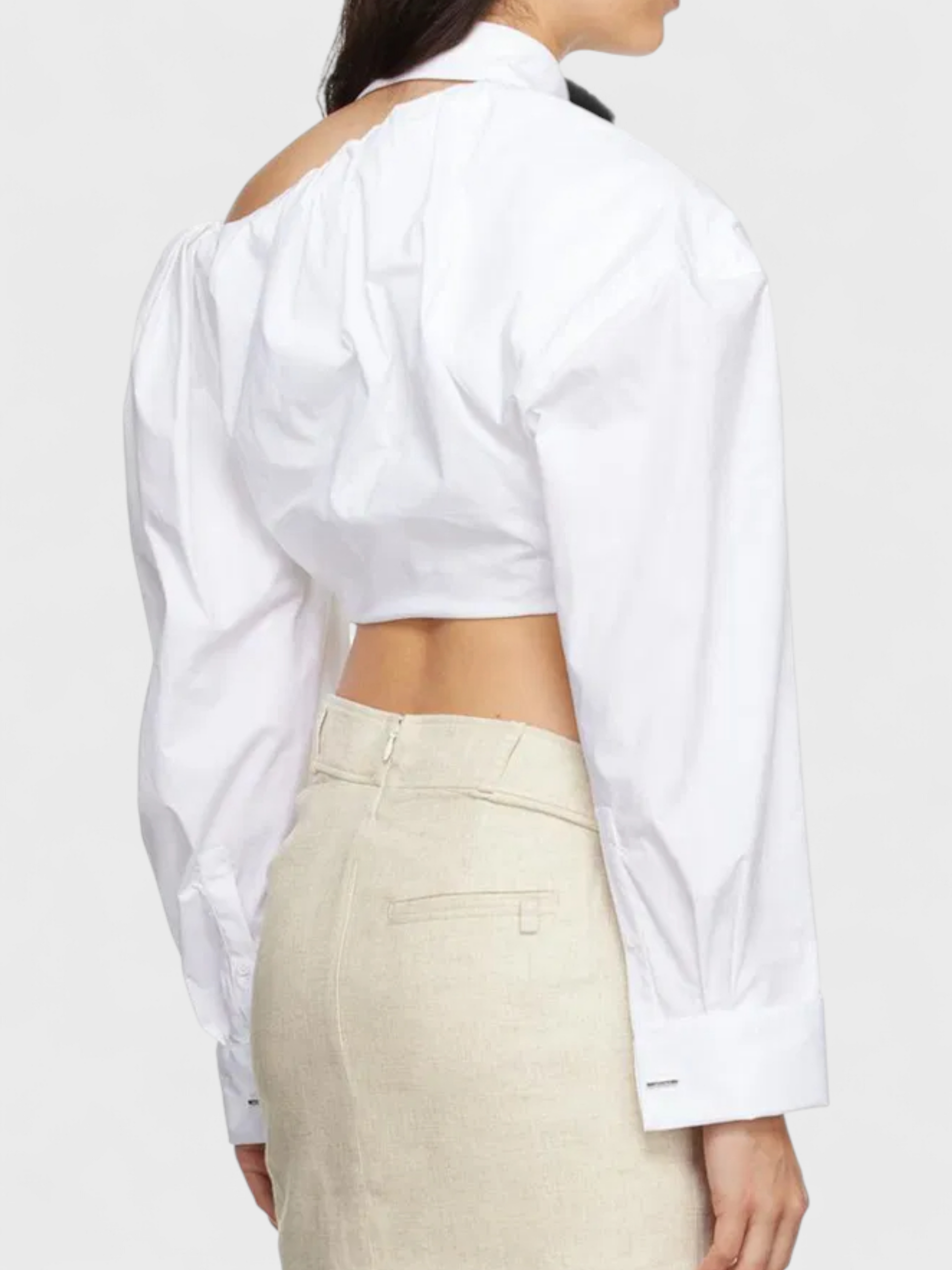 Jacquemus La Chemise Galliga Shirt White