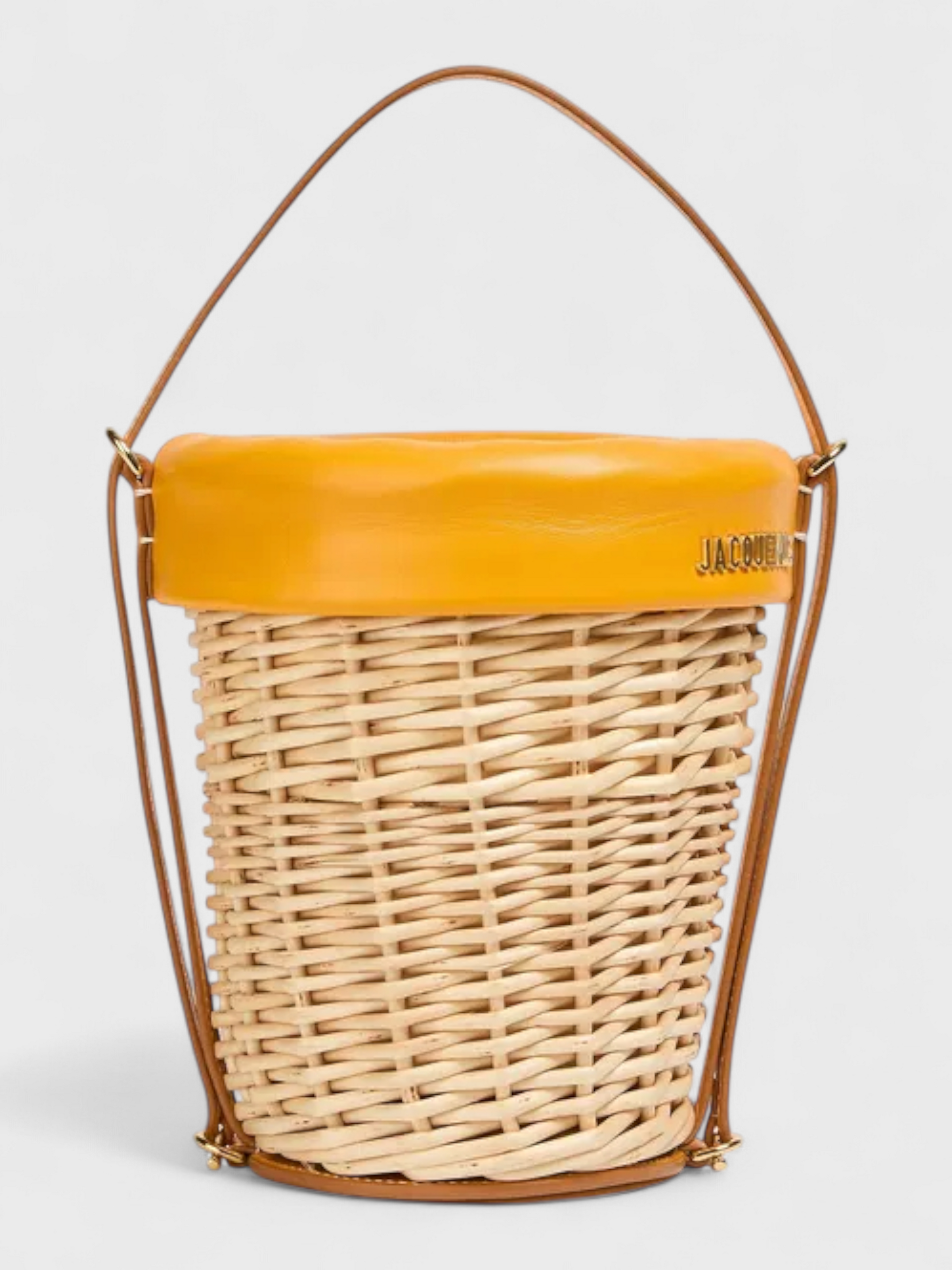 Jacquemus Le Panier Seau Dark Yellow