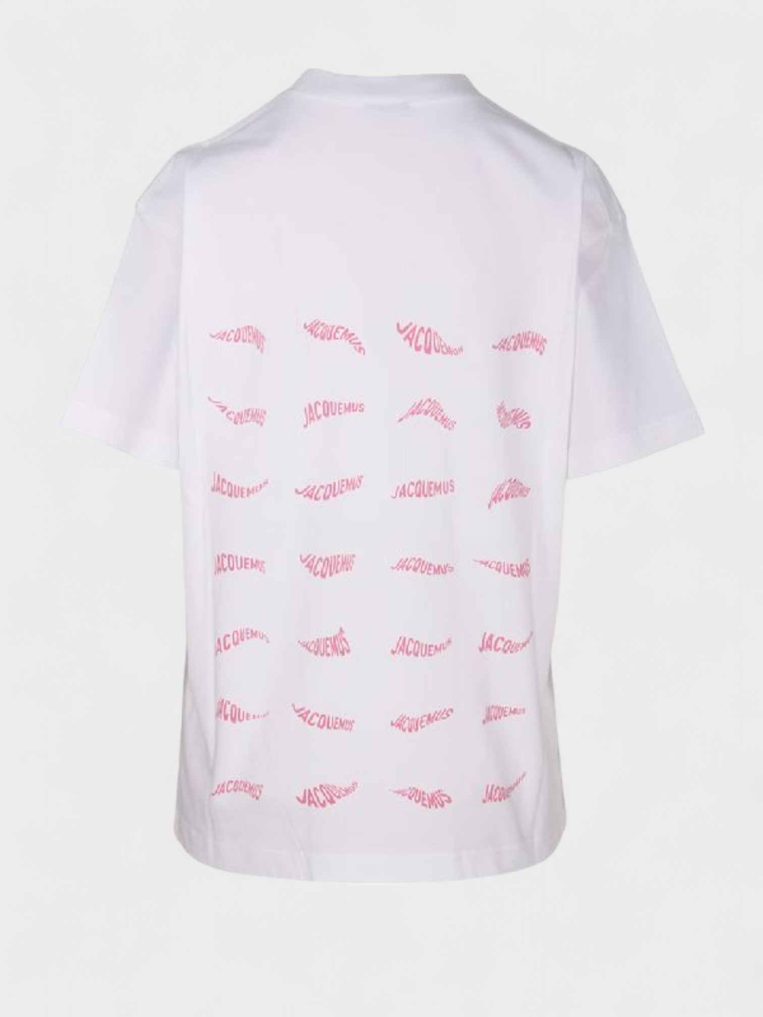 Jacquemus Le T-Shirt Vague Print Logo Wave White - Supplied FashionJACQUEMUS