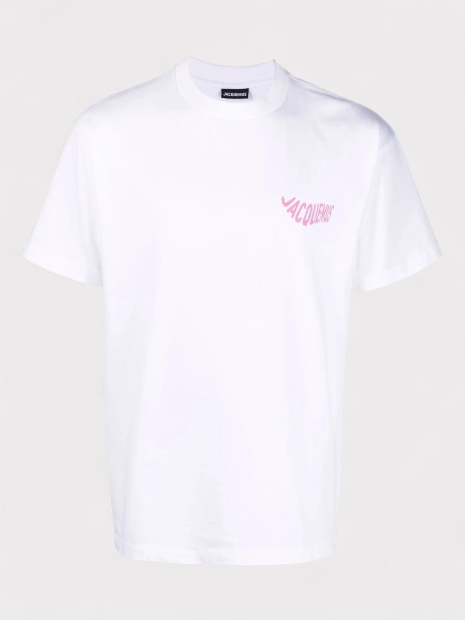 Jacquemus Le T-Shirt Vague Print Logo Wave White - Supplied FashionJACQUEMUS
