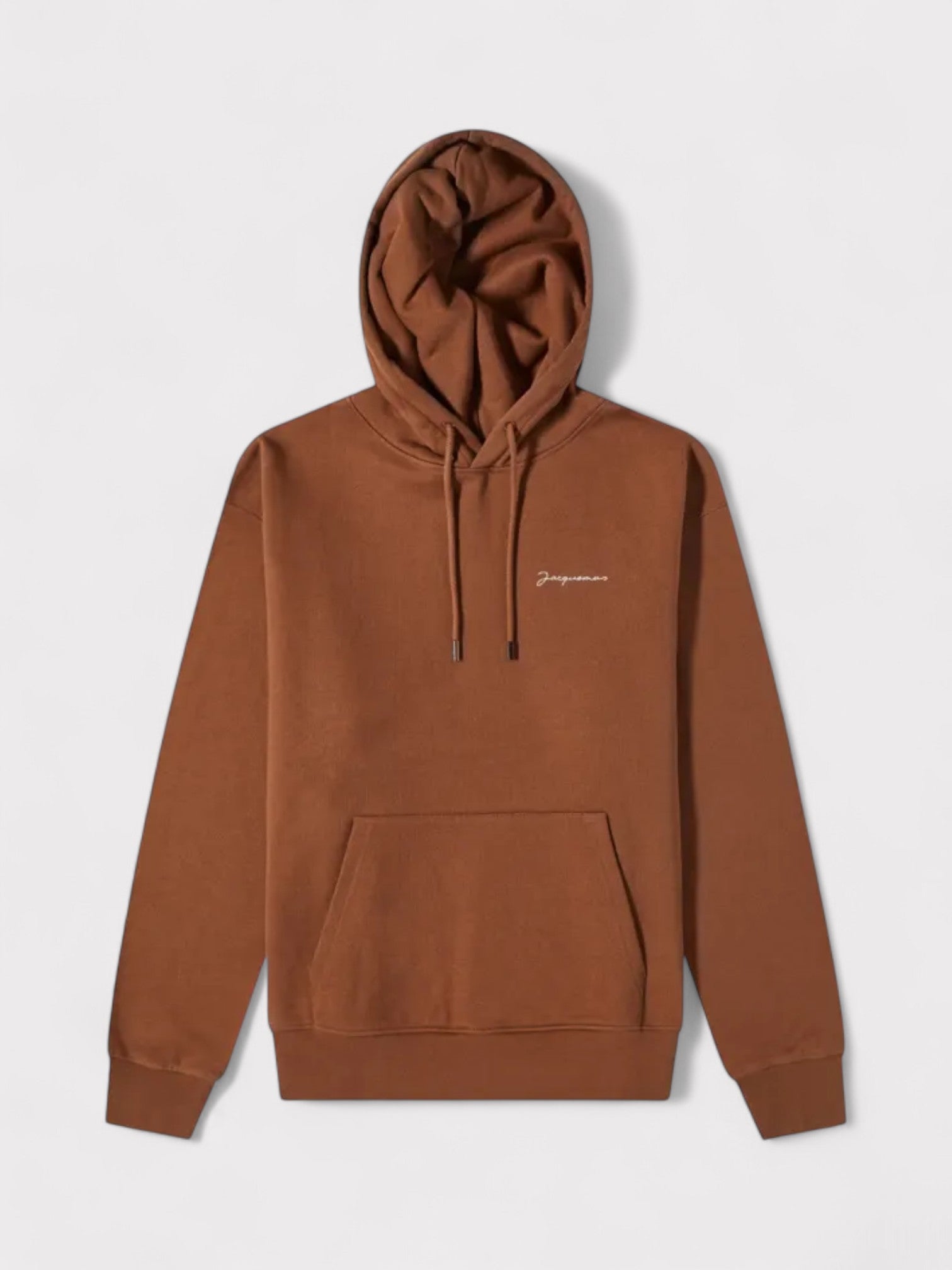 Jacquemus Logo Popover Hoody Brown - Supplied FashionJACQUEMUS