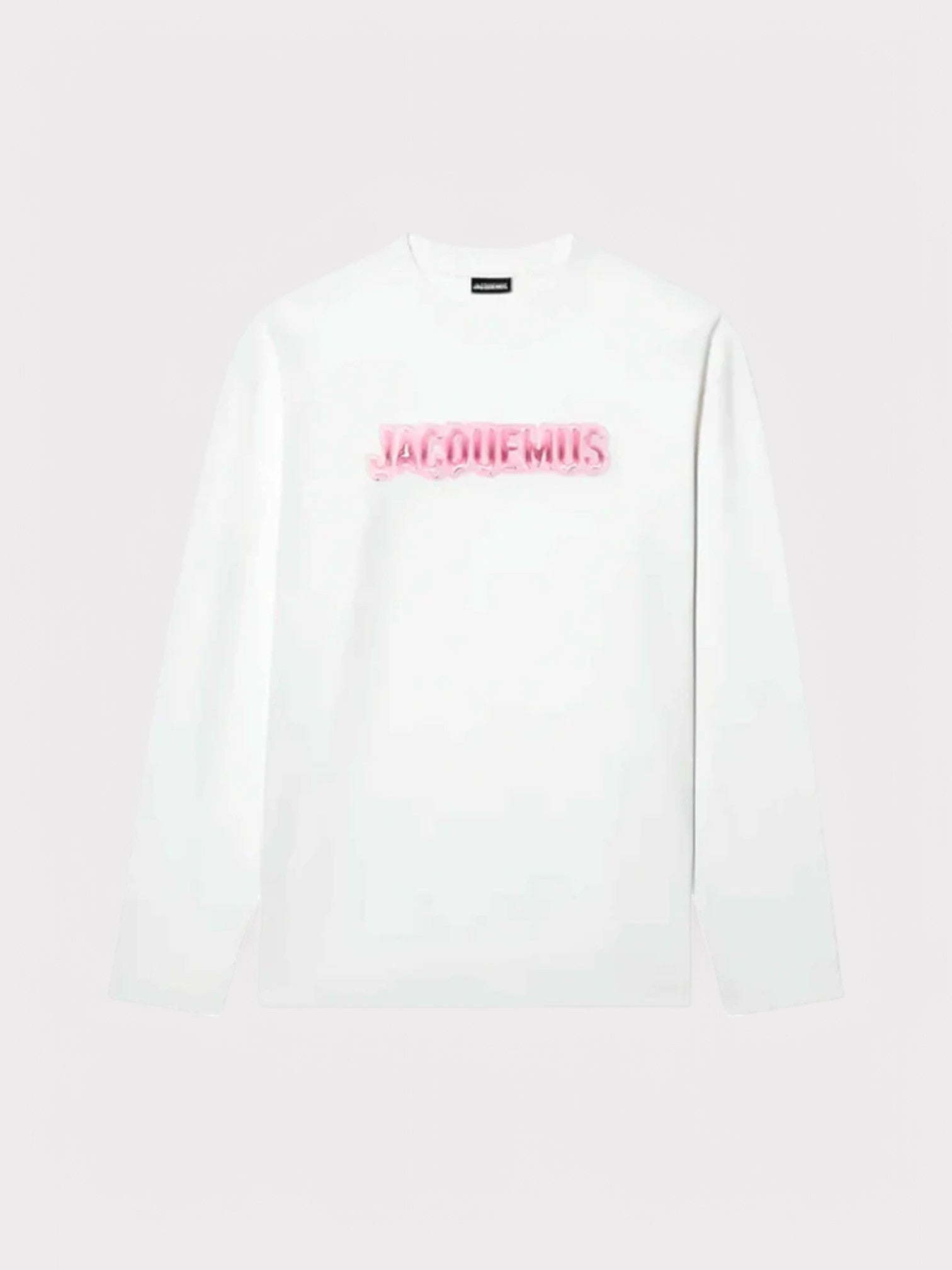 Jacquemus Long Sleeve Logo Shirt White - Supplied FashionJacquemus