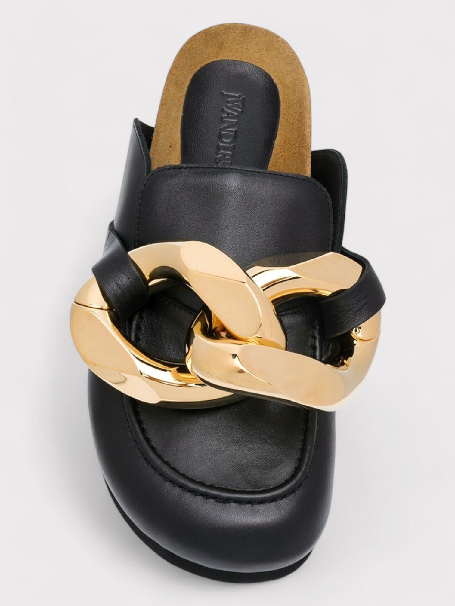 JW Anderson Chain Sandals Black Gold - Supplied FashionJW Anderson