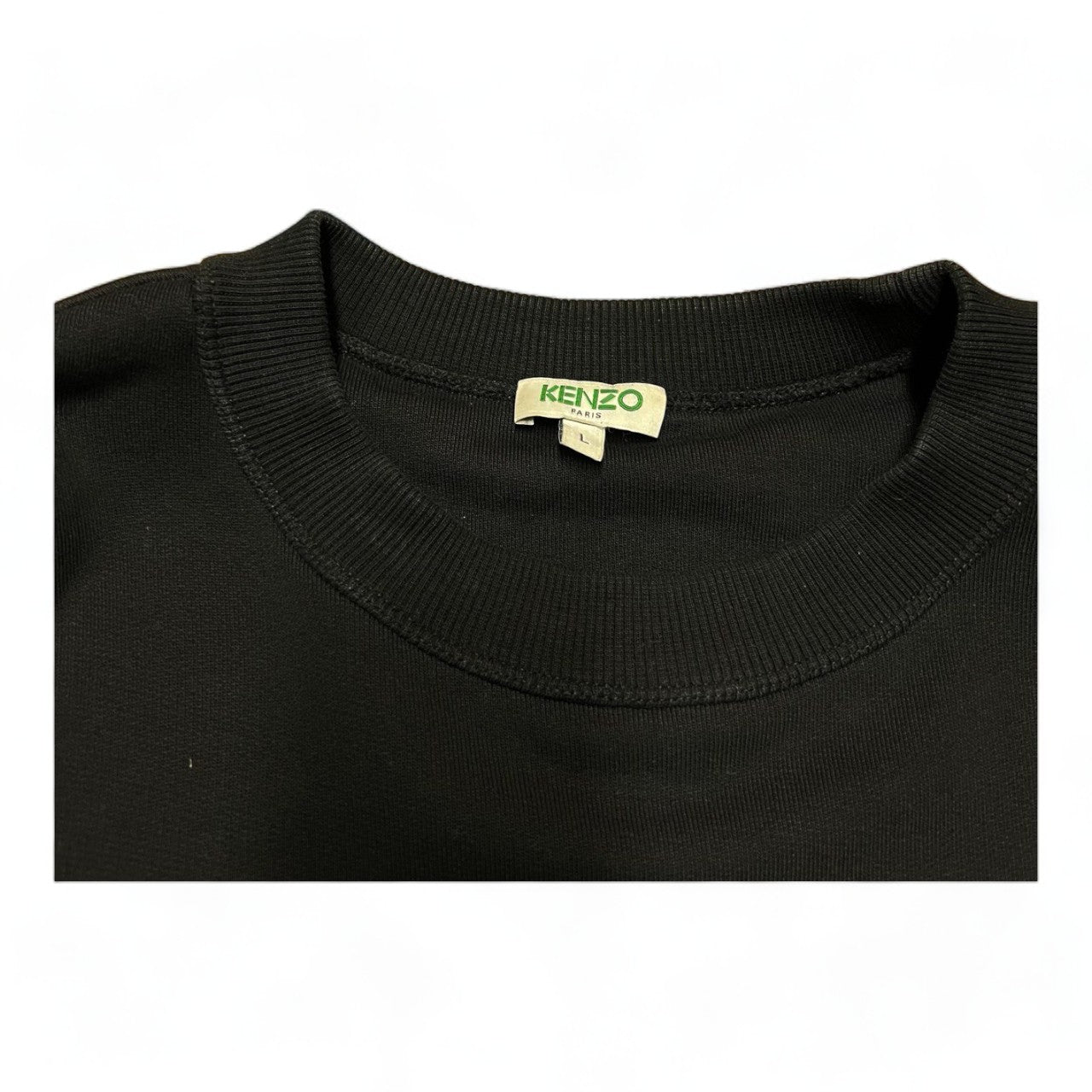 Kenzo Paris Classic Logo Sweatshirt Black L - Supplied LuxuryKenzo