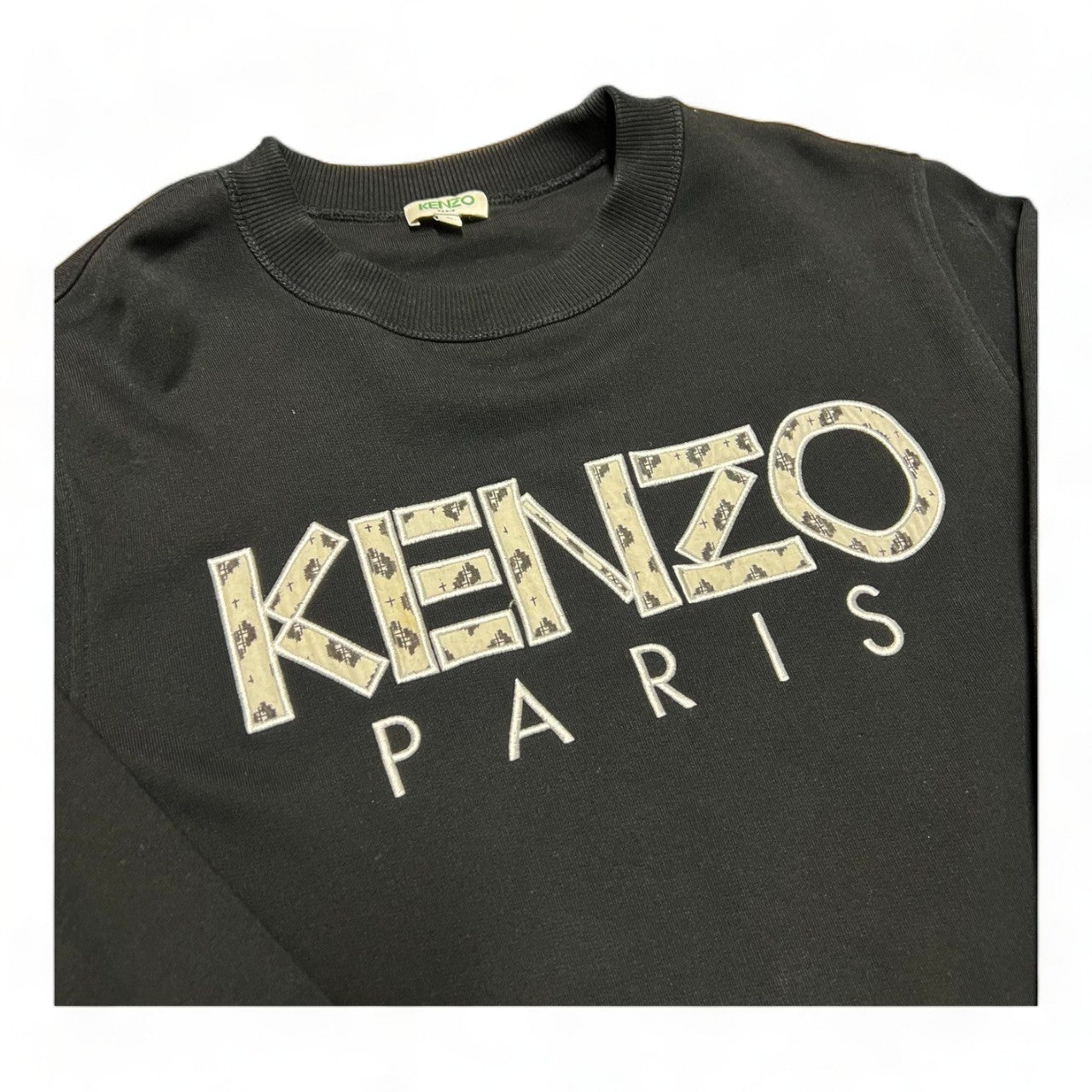 Kenzo Paris Classic Logo Sweatshirt Black L - Supplied LuxuryKenzo