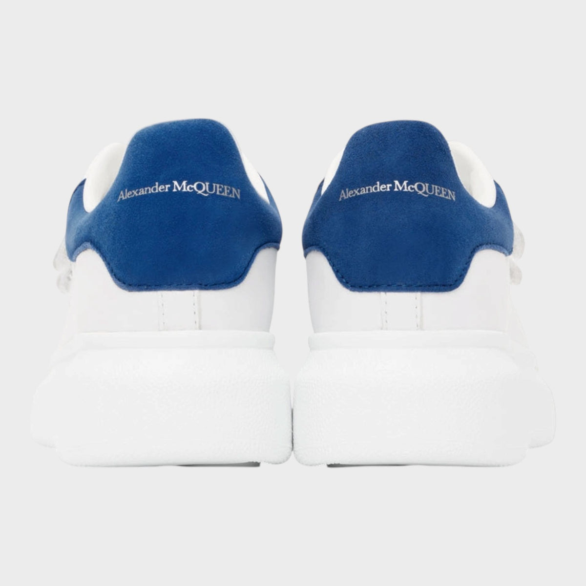 Oversized Velcro Sneakers Blue White