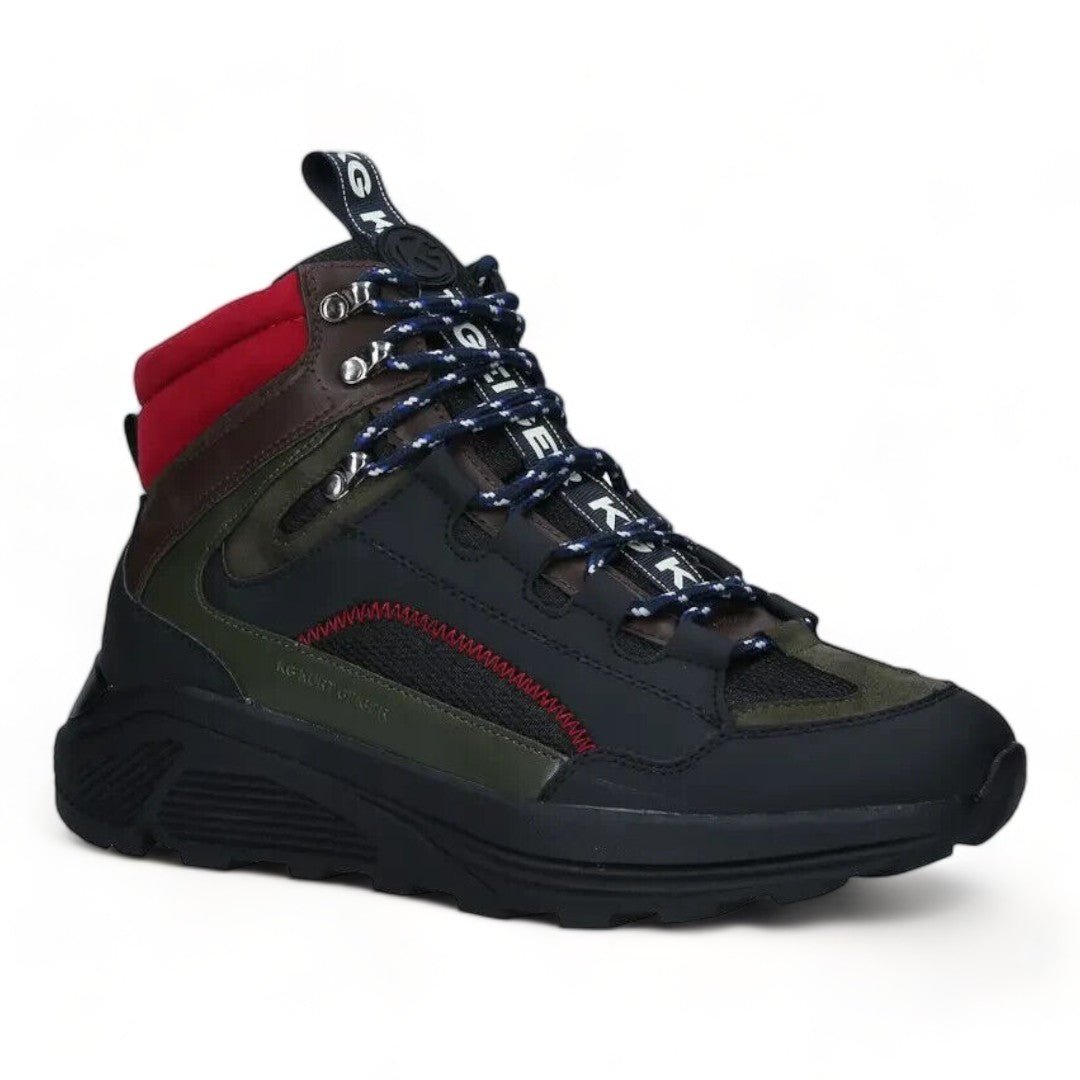 Kurt Geiger KG Loaded Hiker Boot Black Green - Supplied LuxuryKurt Geiger