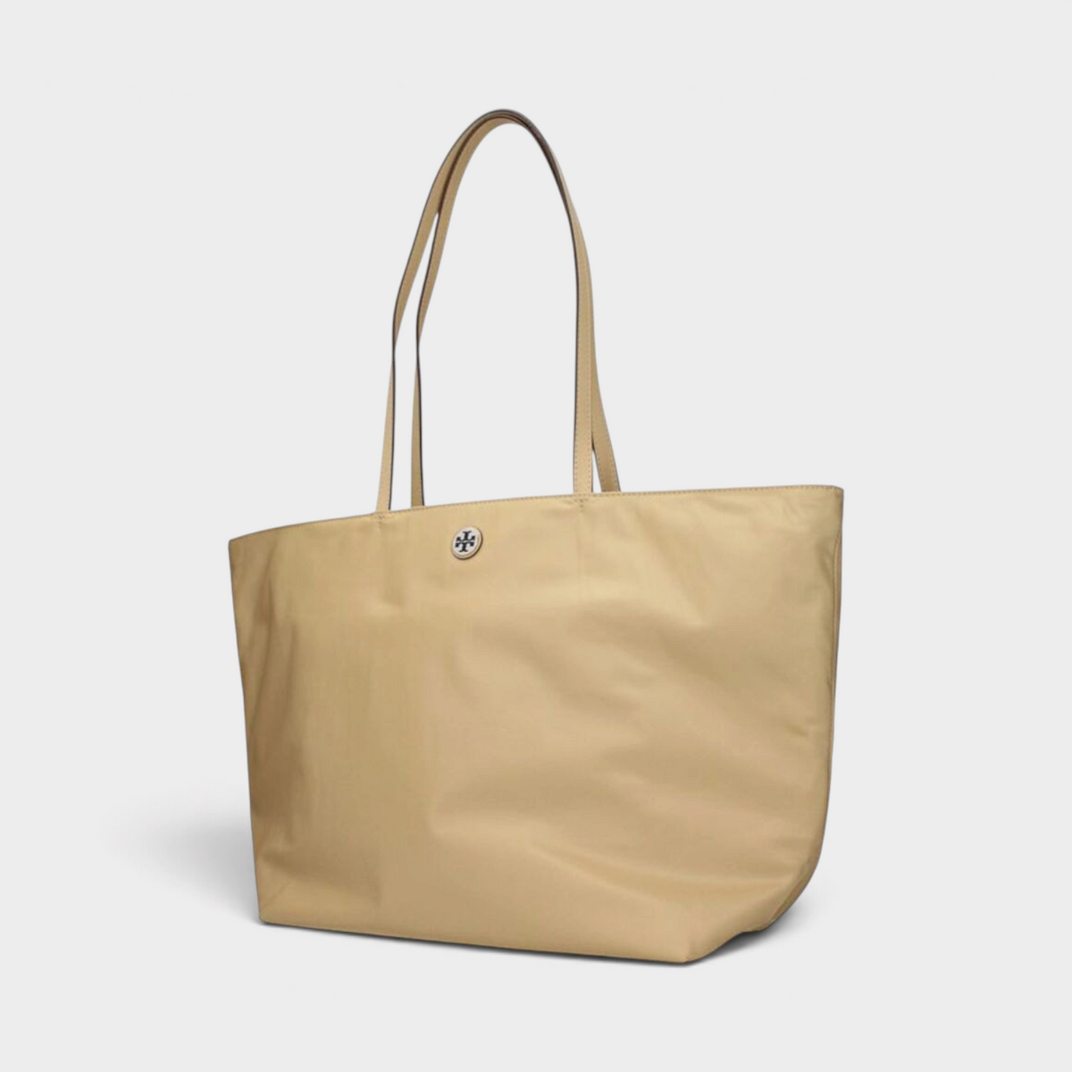 Nylon Tote Bag Praline Beige